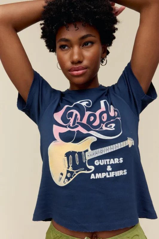 Red's Guitars & Amplifiers Vintage Tee sold by Daydreamer