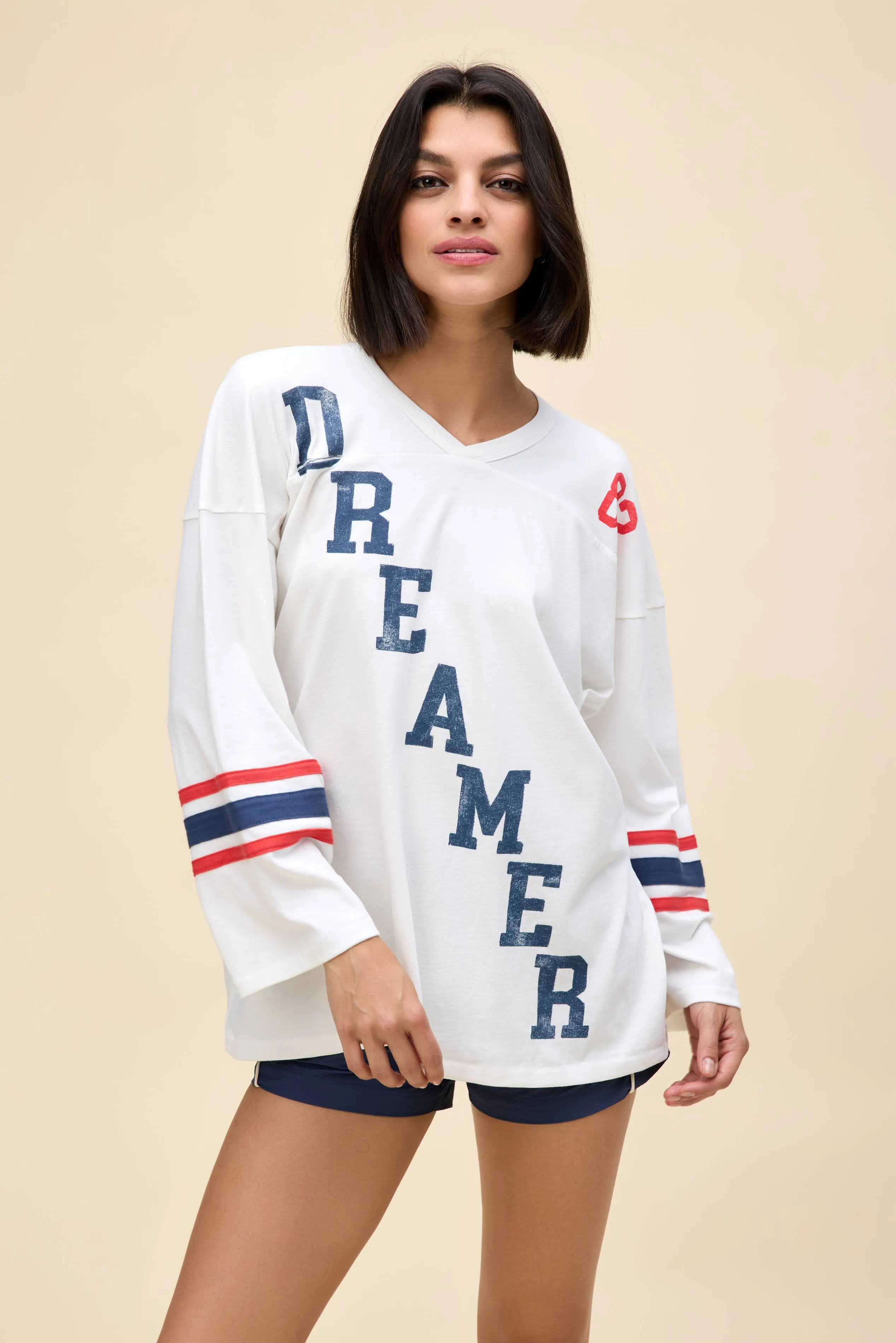 Dreamer Hockey Jersey Long Sleeve sold by Daydreamer