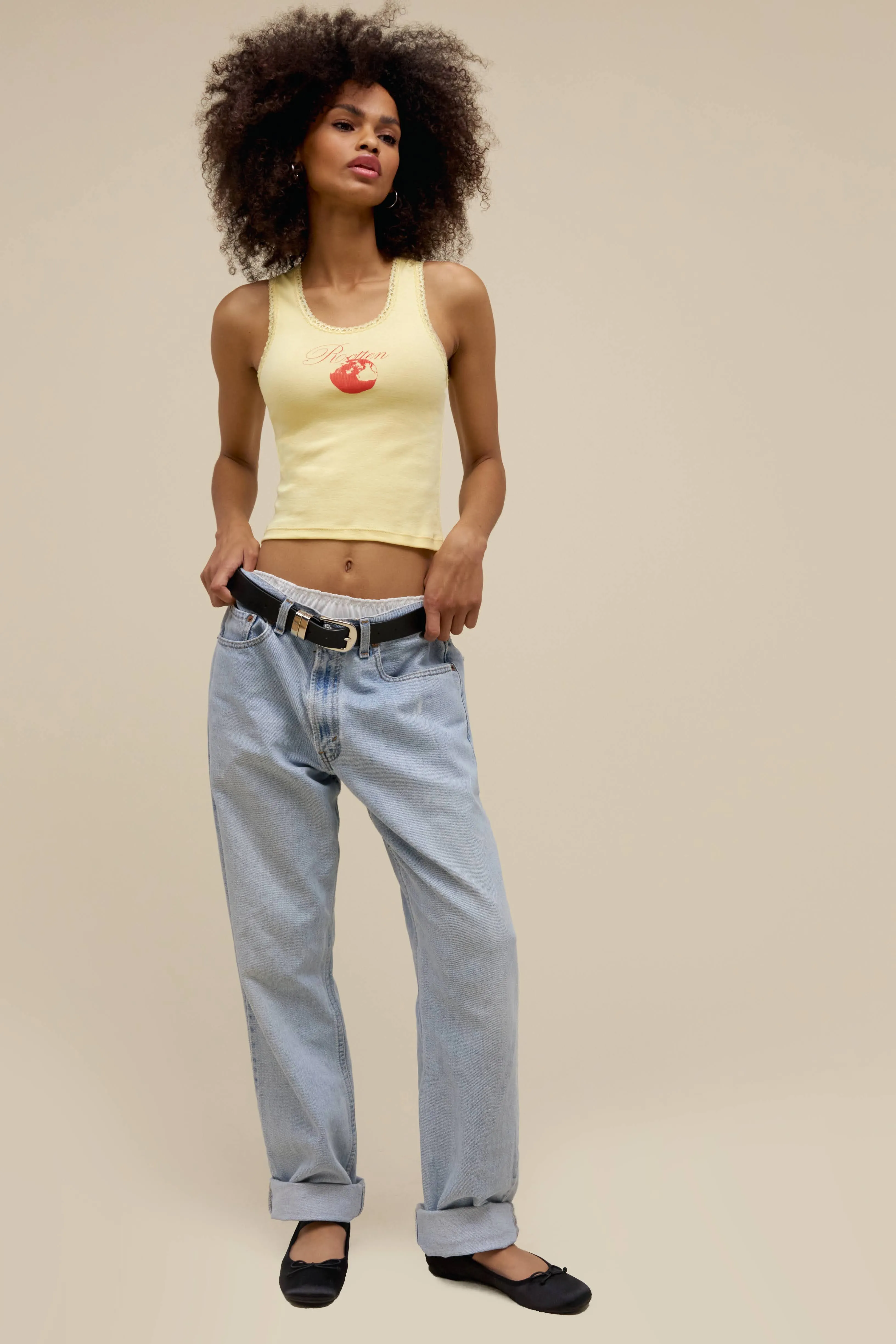 Rotten Lace Trim Tank sold by Daydreamer product image thumbnail 4