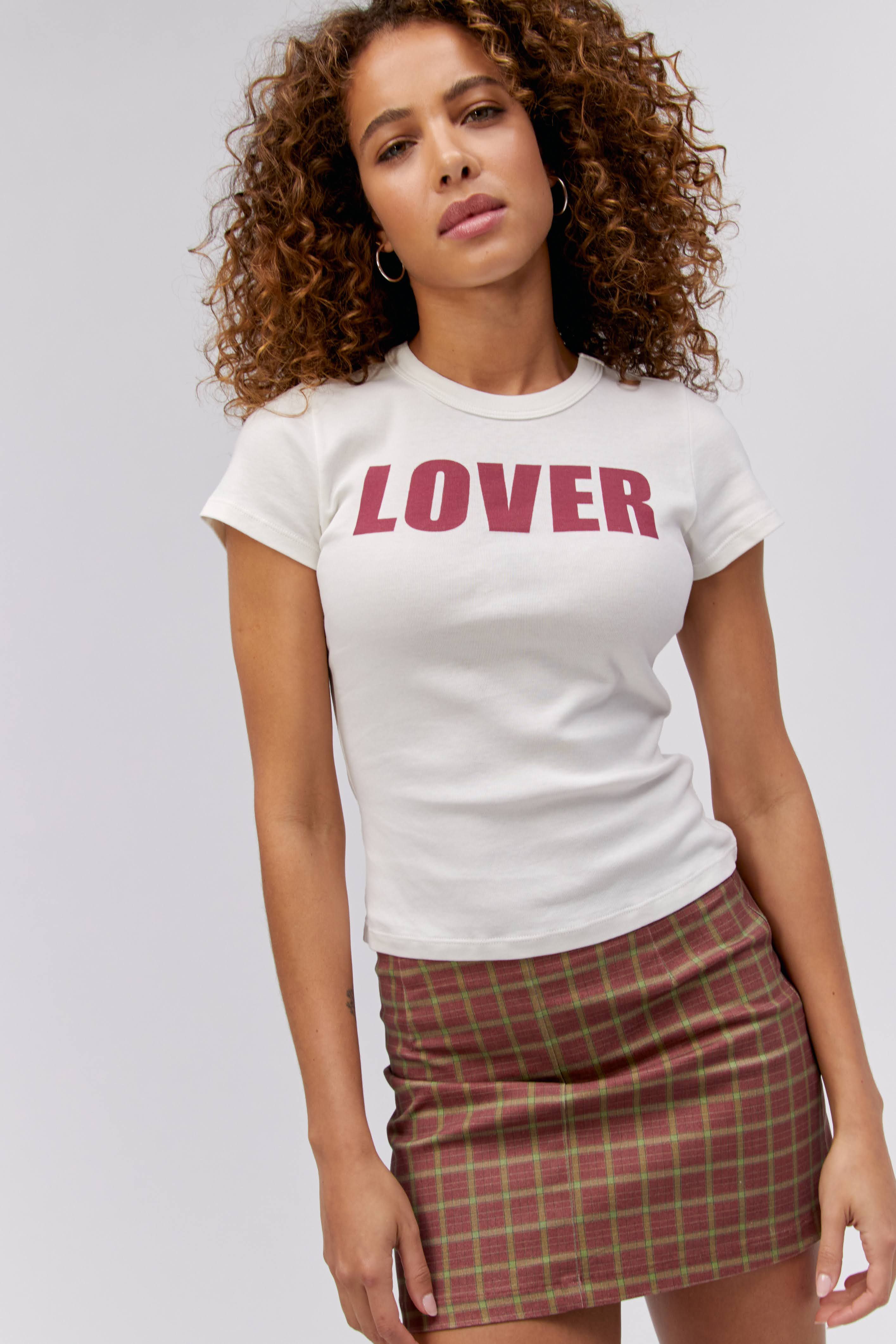 Lover Slim Tee sold by Daydreamer product image thumbnail 2