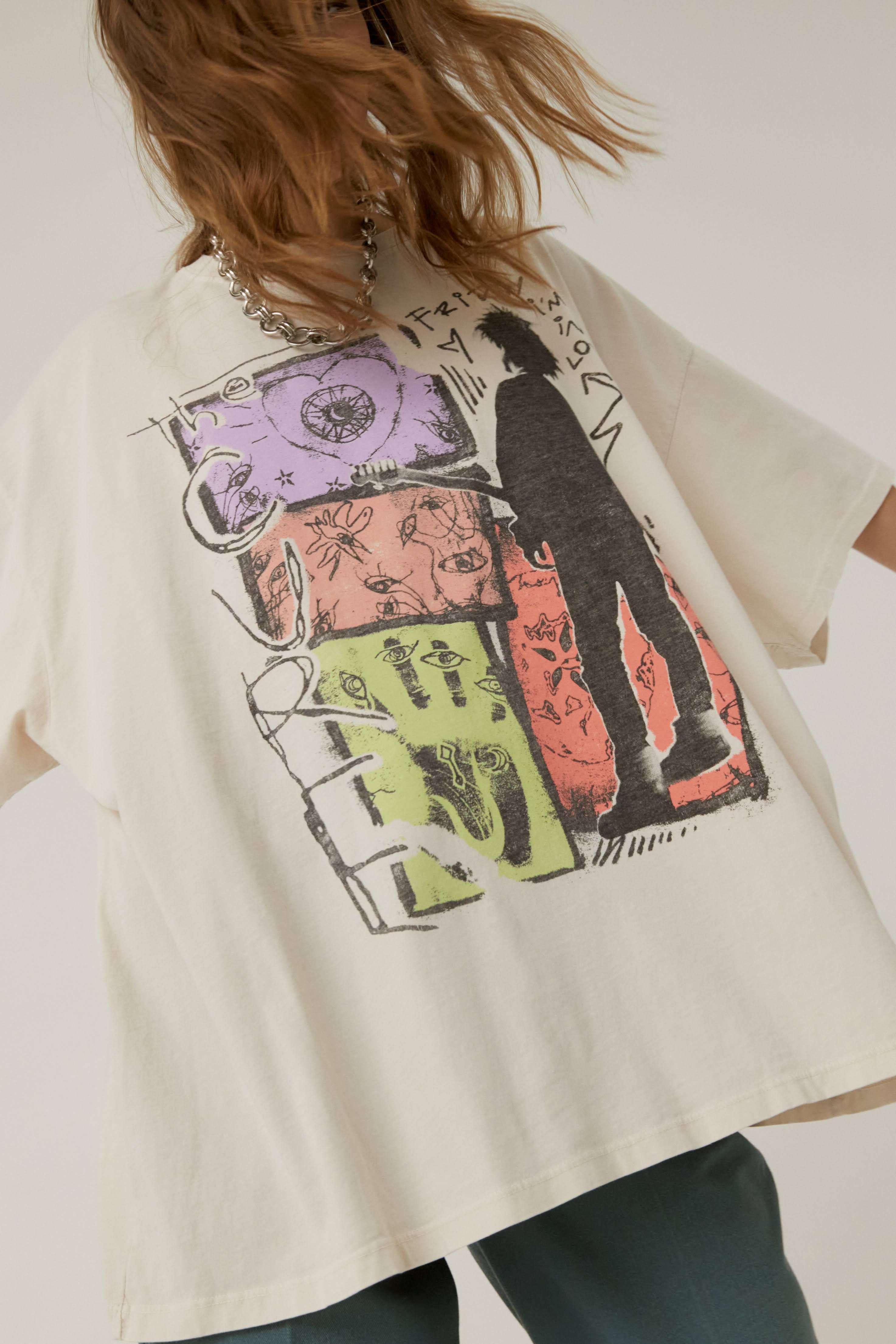 The Cure Friday I'm In Love OS Tee sold by Daydreamer product image thumbnail 2