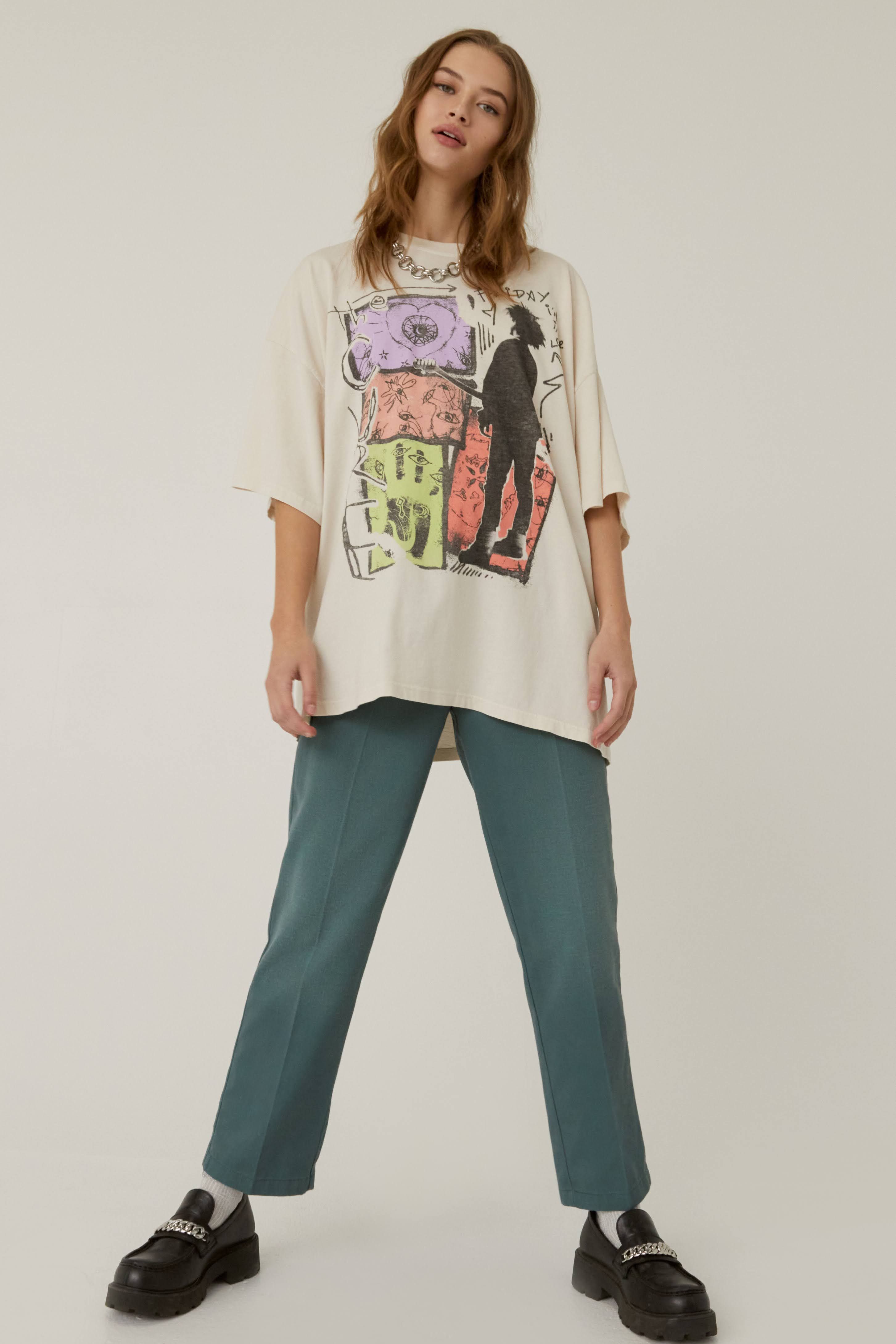 The Cure Friday I'm In Love OS Tee sold by Daydreamer product image thumbnail 3