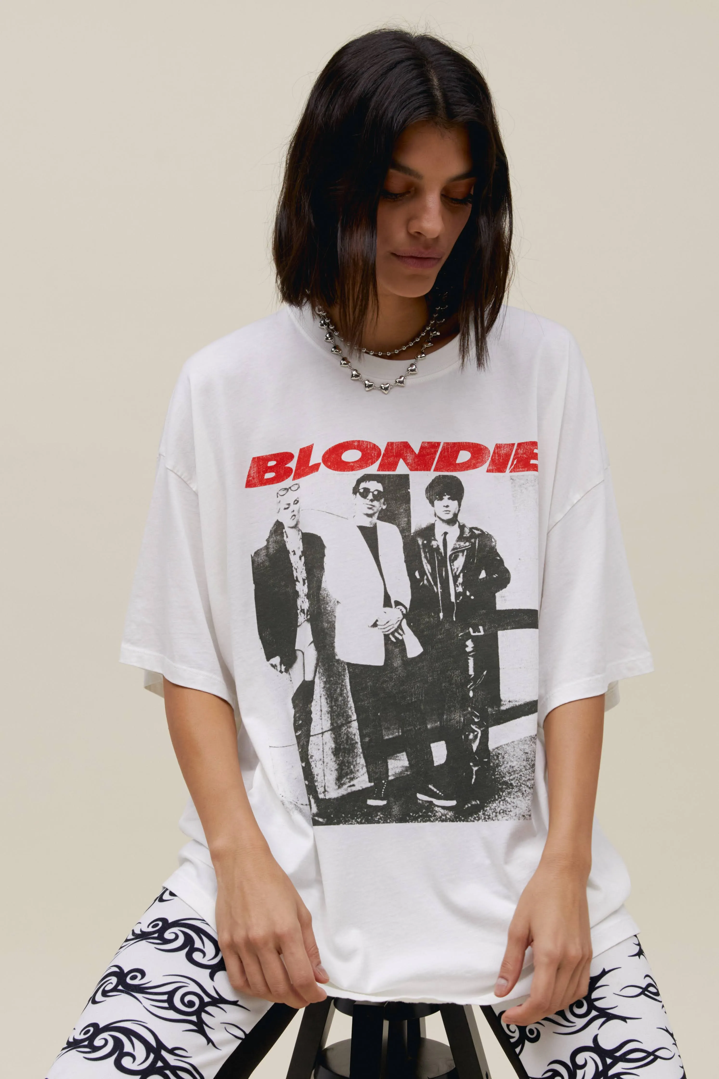 Blondie Self-Titled OS Tee sold by Daydreamer