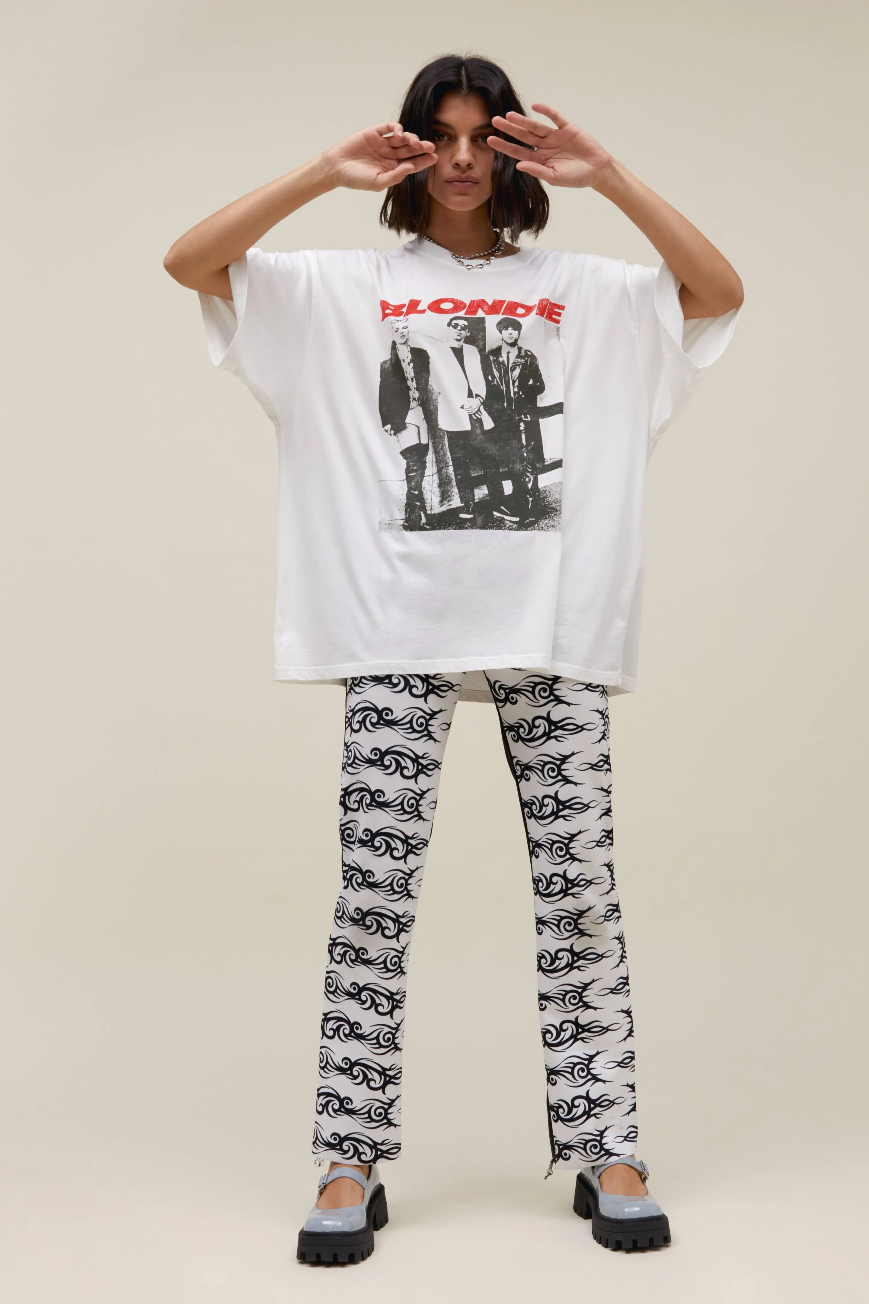 Blondie Self-Titled OS Tee sold by Daydreamer product image thumbnail 2