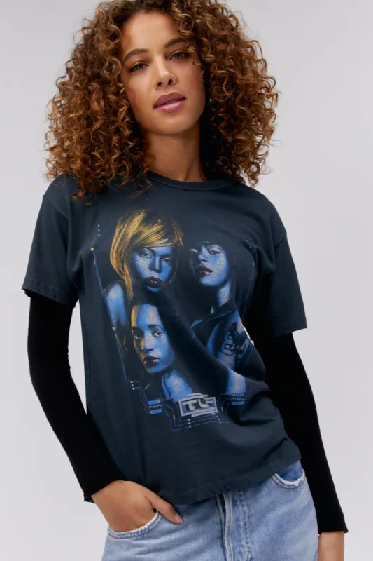 TLC Fanmail Circuit Board Ringer Tee sold by Daydreamer