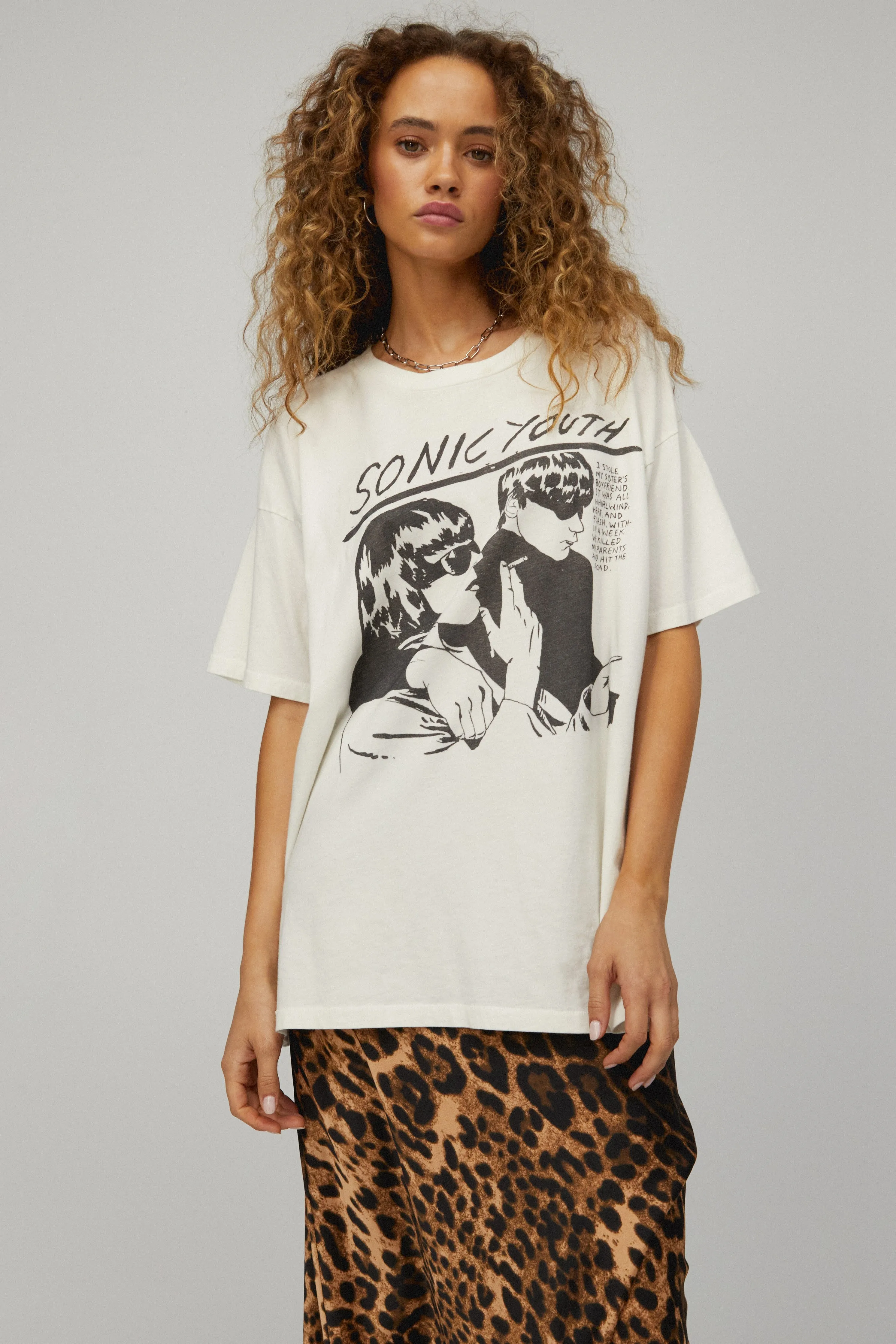 Sonic Youth Goo Merch Tee sold by Daydreamer product image thumbnail 2