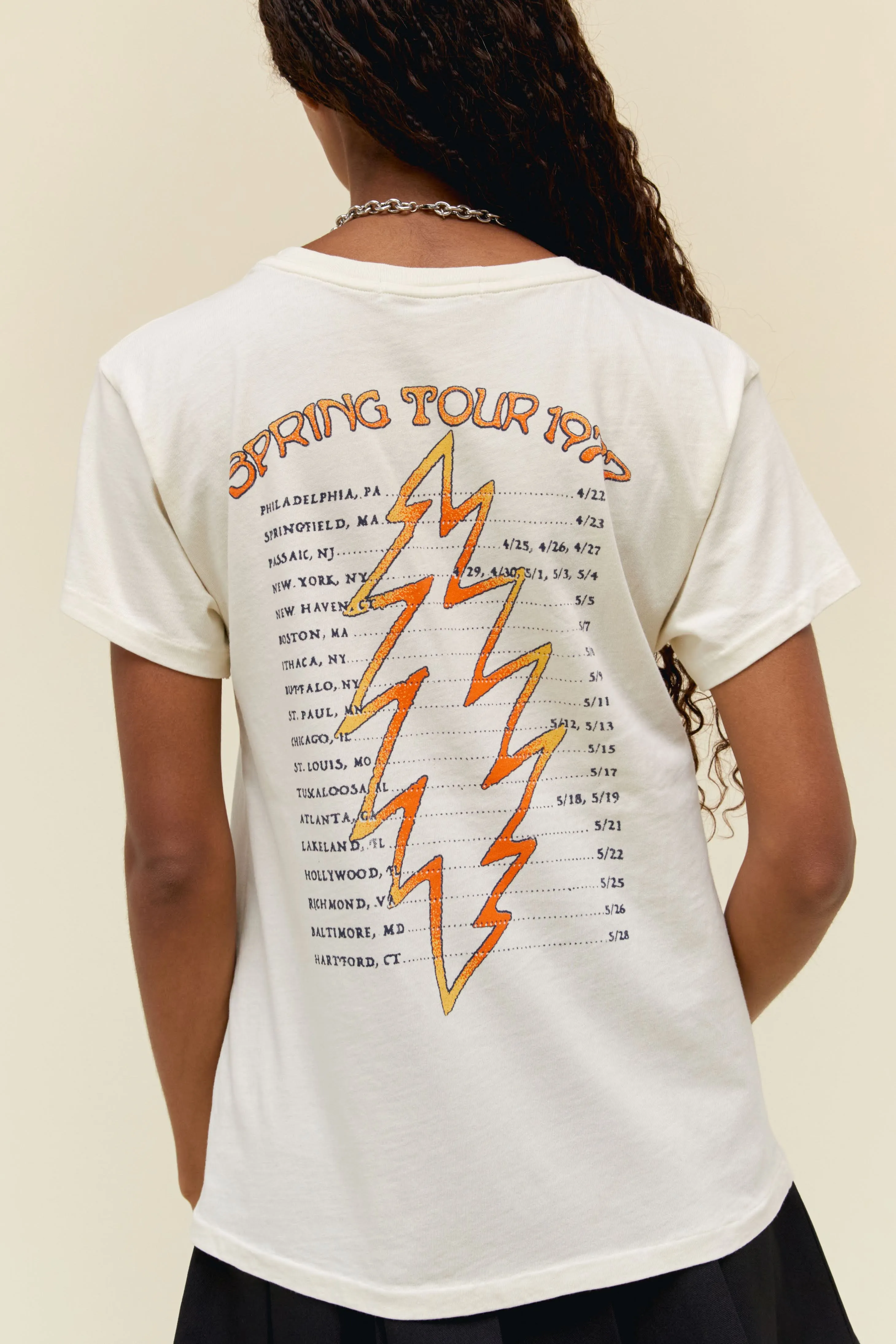 Grateful Dead Spring Tour 1977 Tour Tee sold by Daydreamer product image thumbnail 2