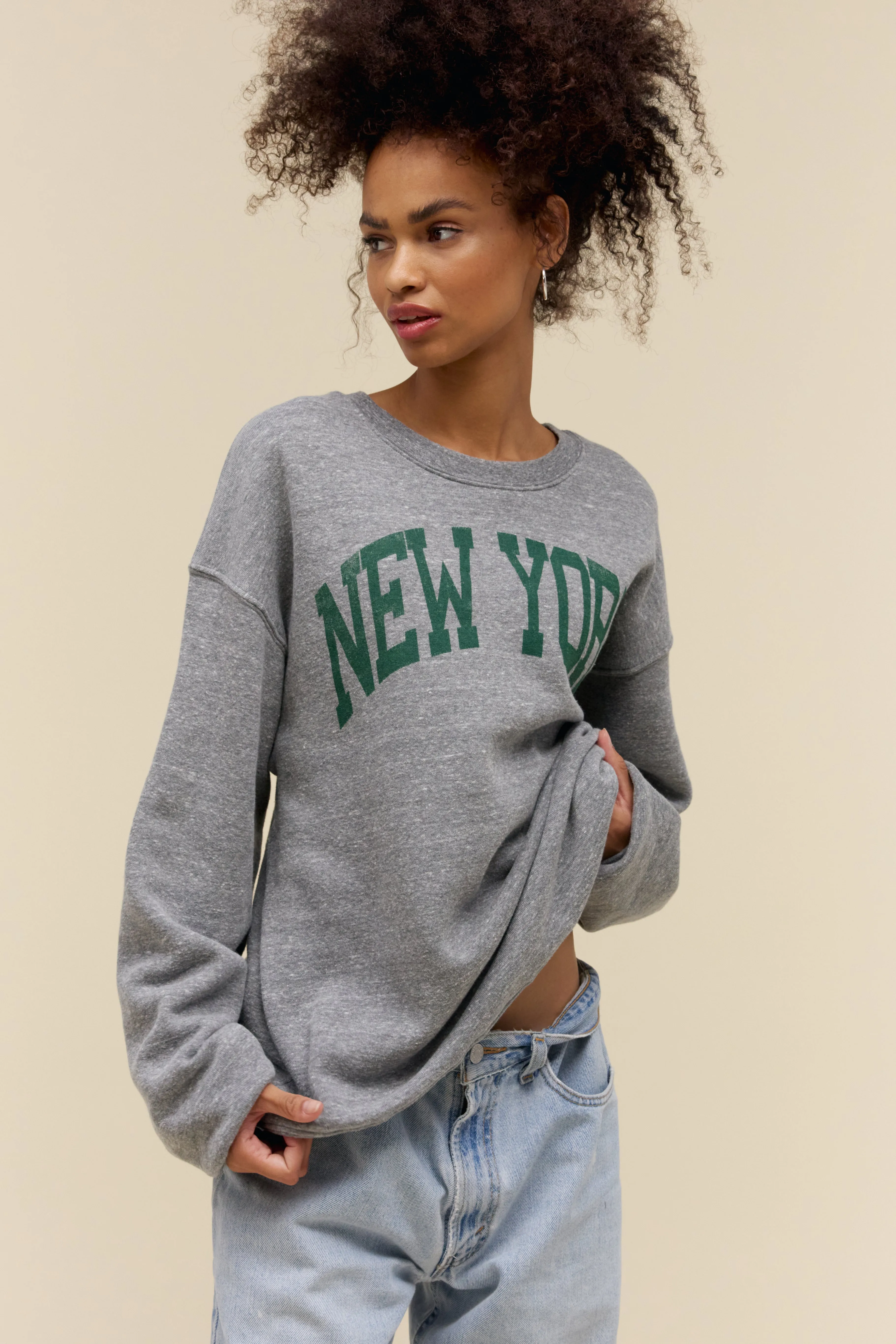 New York BF Sweatshirt sold by Daydreamer