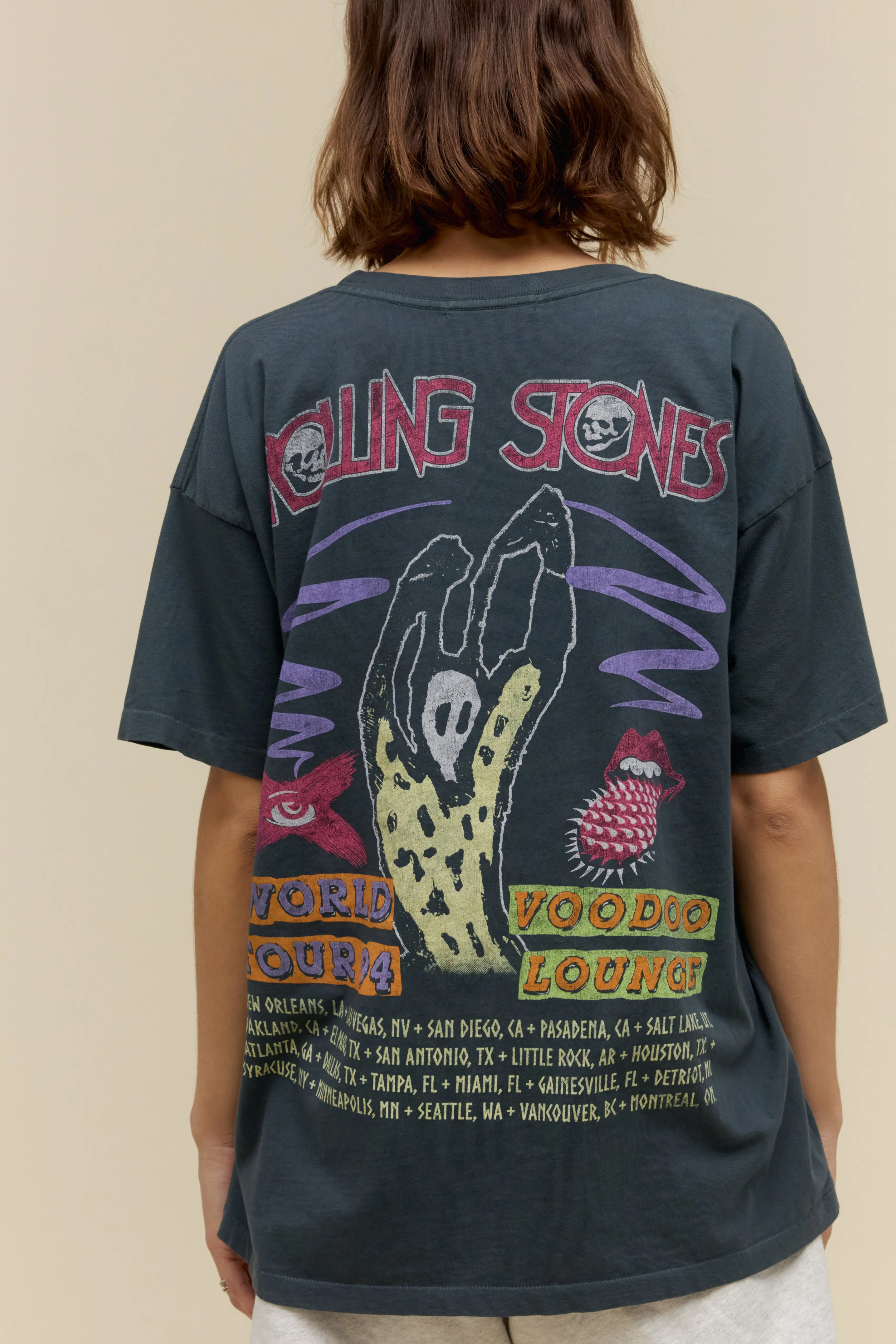 Rolling Stones Voodoo Lounge 1994 Merch Tee sold by Daydreamer product image thumbnail 2