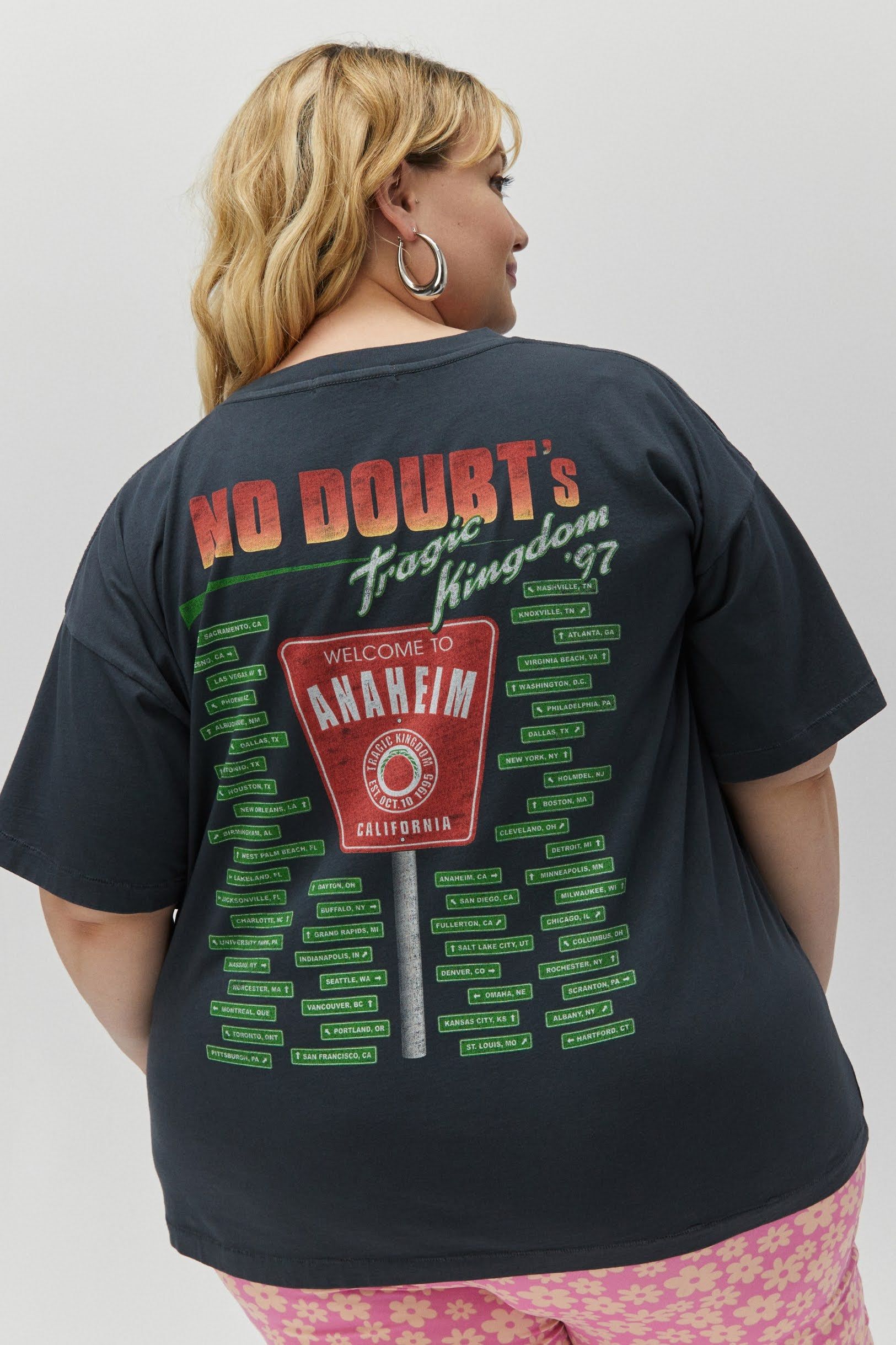 No Doubt Tour '97 Merch Tee In Vintage Black ES sold by Daydreamer product image thumbnail 2
