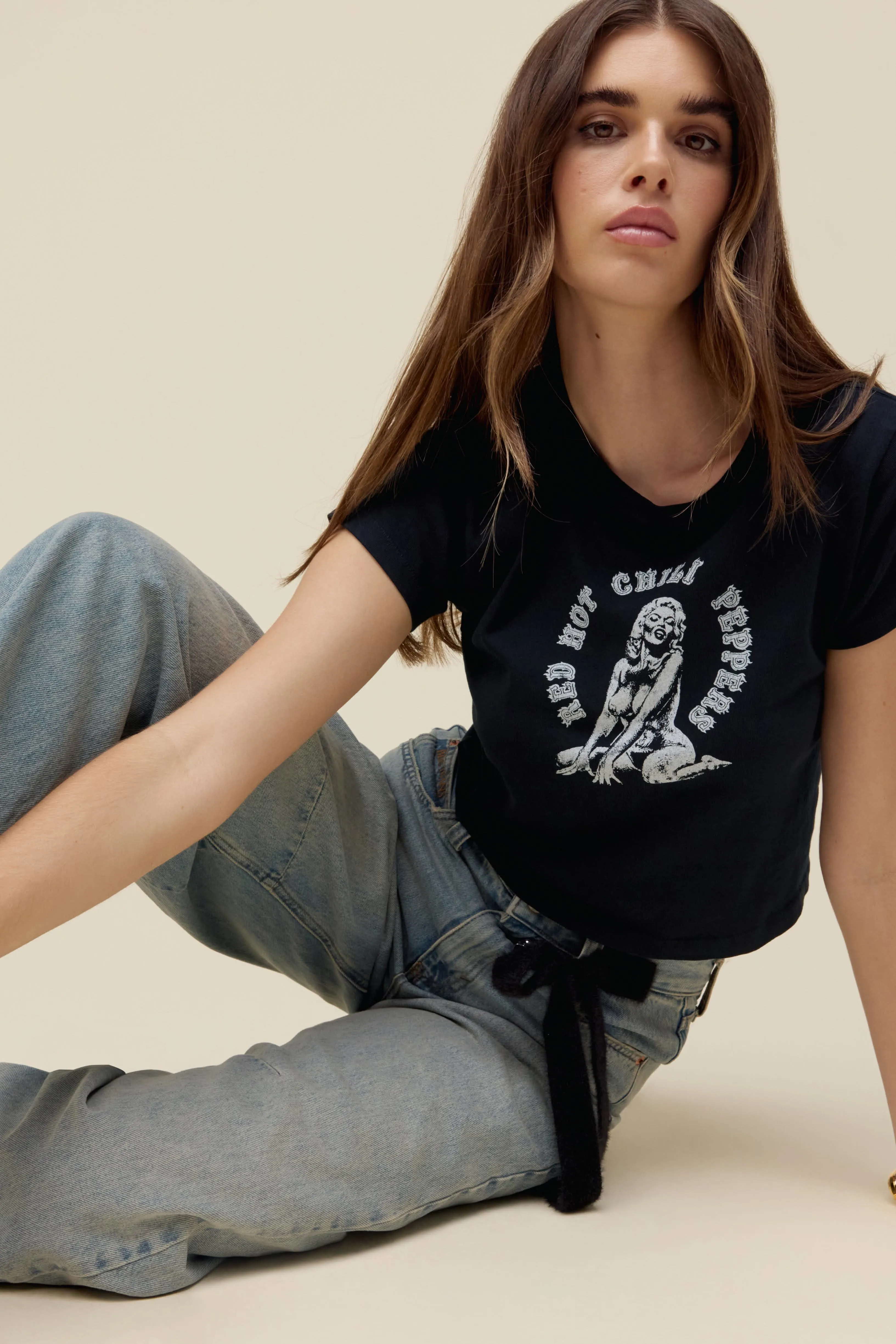 Red Hot Chili Peppers Plain Jane Camp Tee sold by Daydreamer product image thumbnail 3