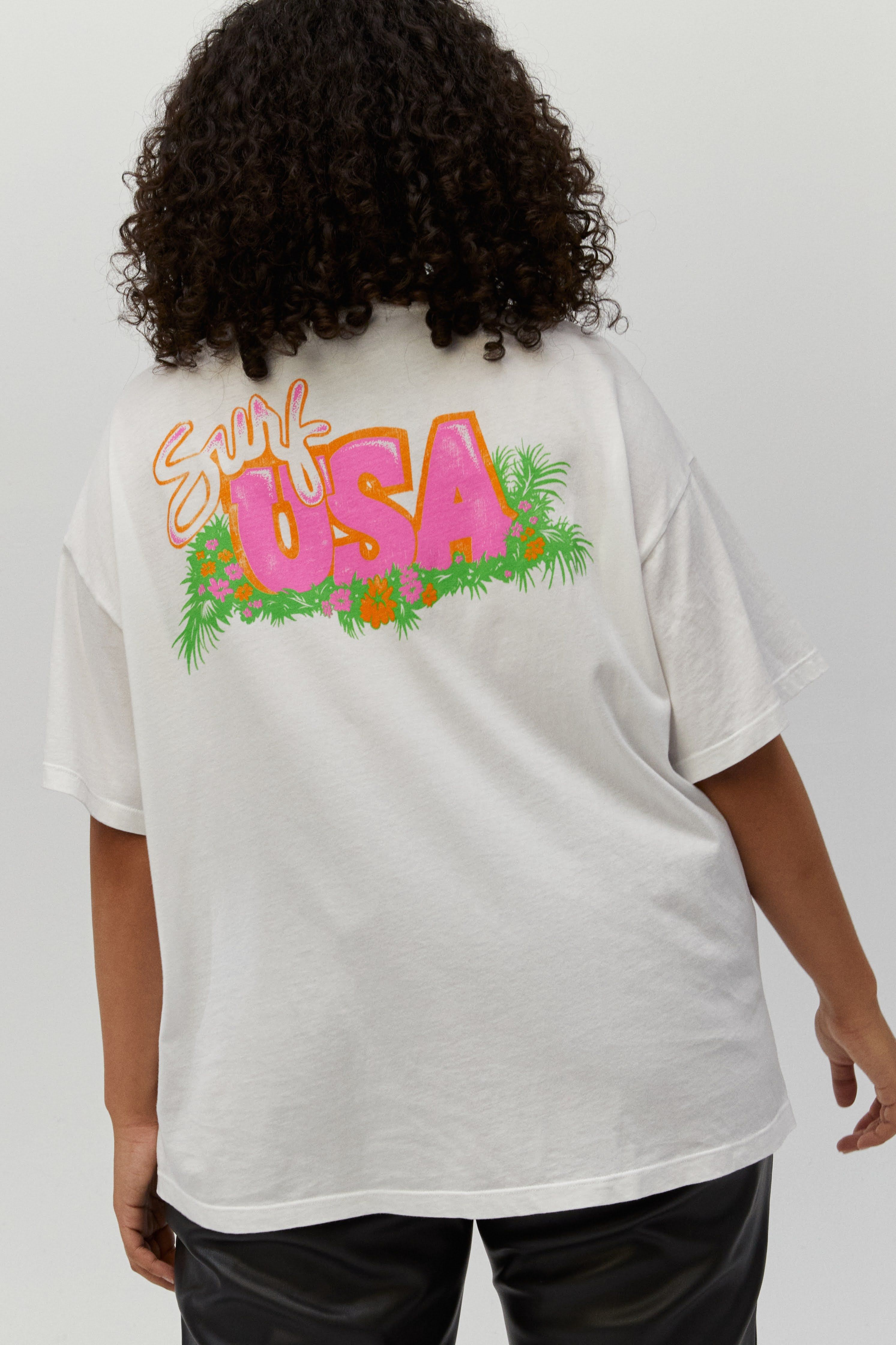 Beach Boys Surf USA Boyfriend Tee ES sold by Daydreamer product image thumbnail 2