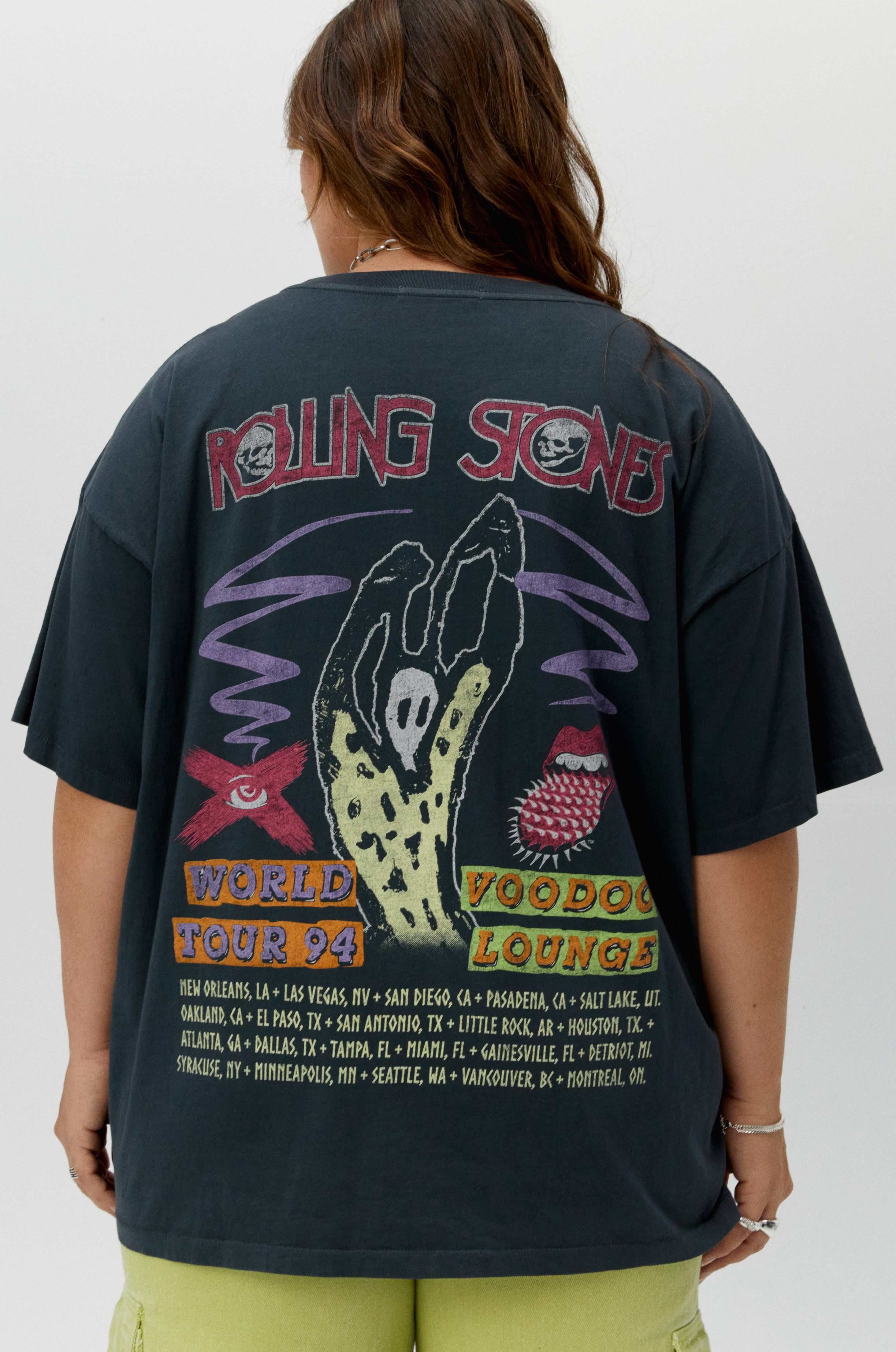 Rolling Stones Voodoo Lounge 1994 Merch Tee ES sold by Daydreamer product image thumbnail 2