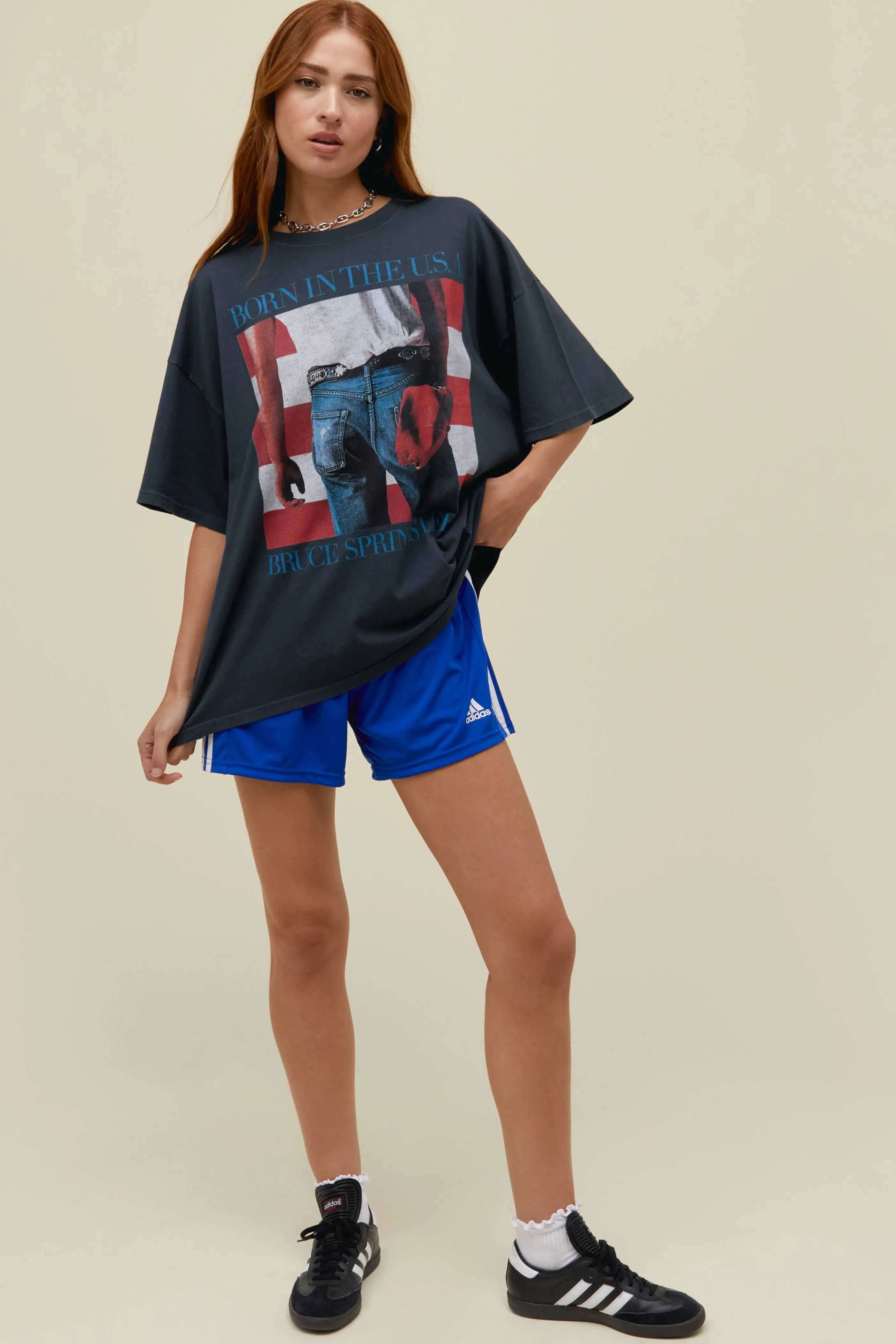 Bruce Springsteen Americana OS Tee in Vintage Black sold by Daydreamer product image thumbnail 4