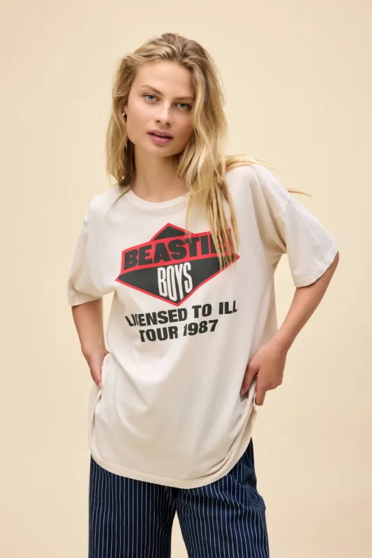 Beastie Boys Licensed To Ill Tour 1987 Merch Tee sold by Daydreamer