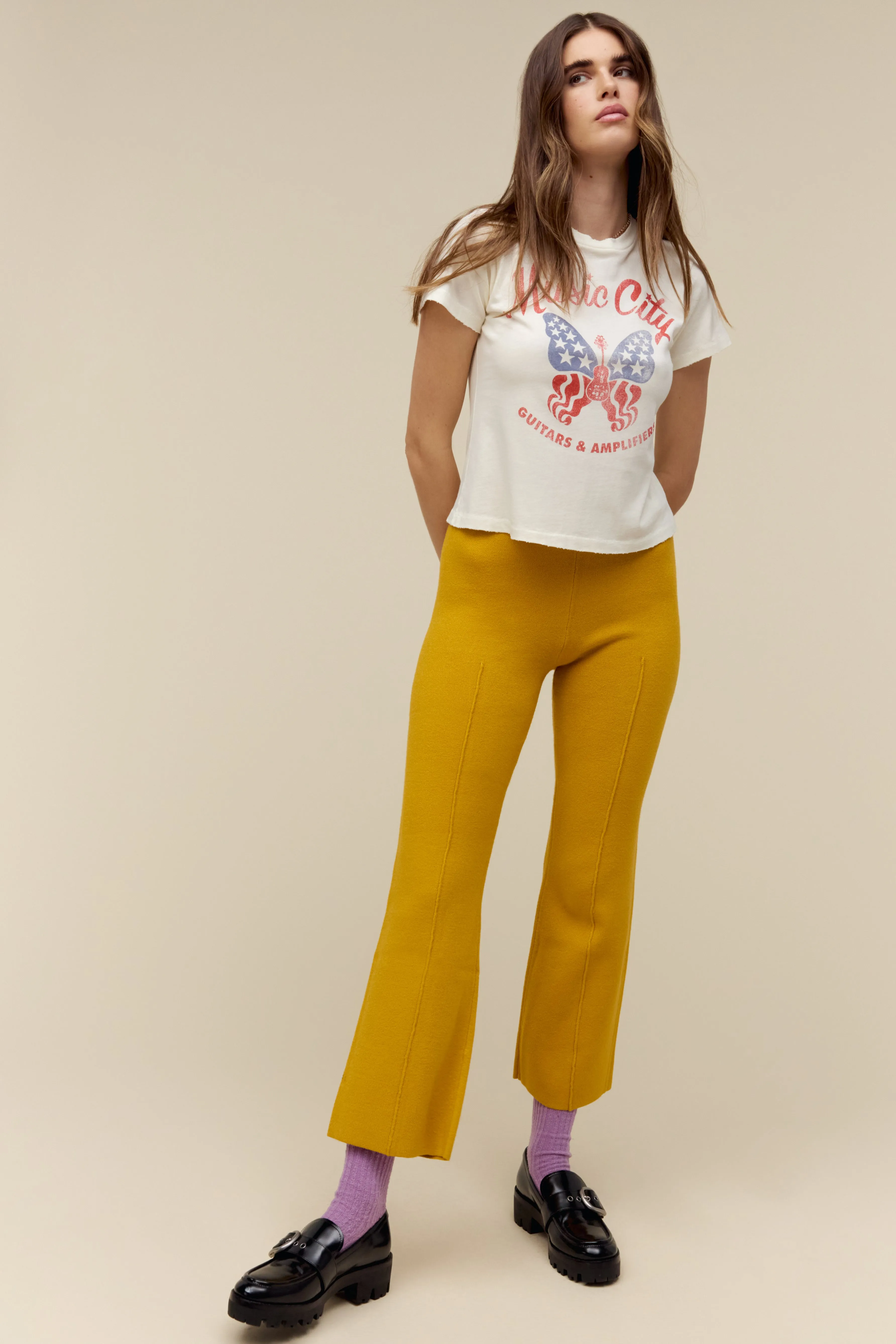 Music City Butterfly Vintage Tee sold by Daydreamer product image thumbnail 2