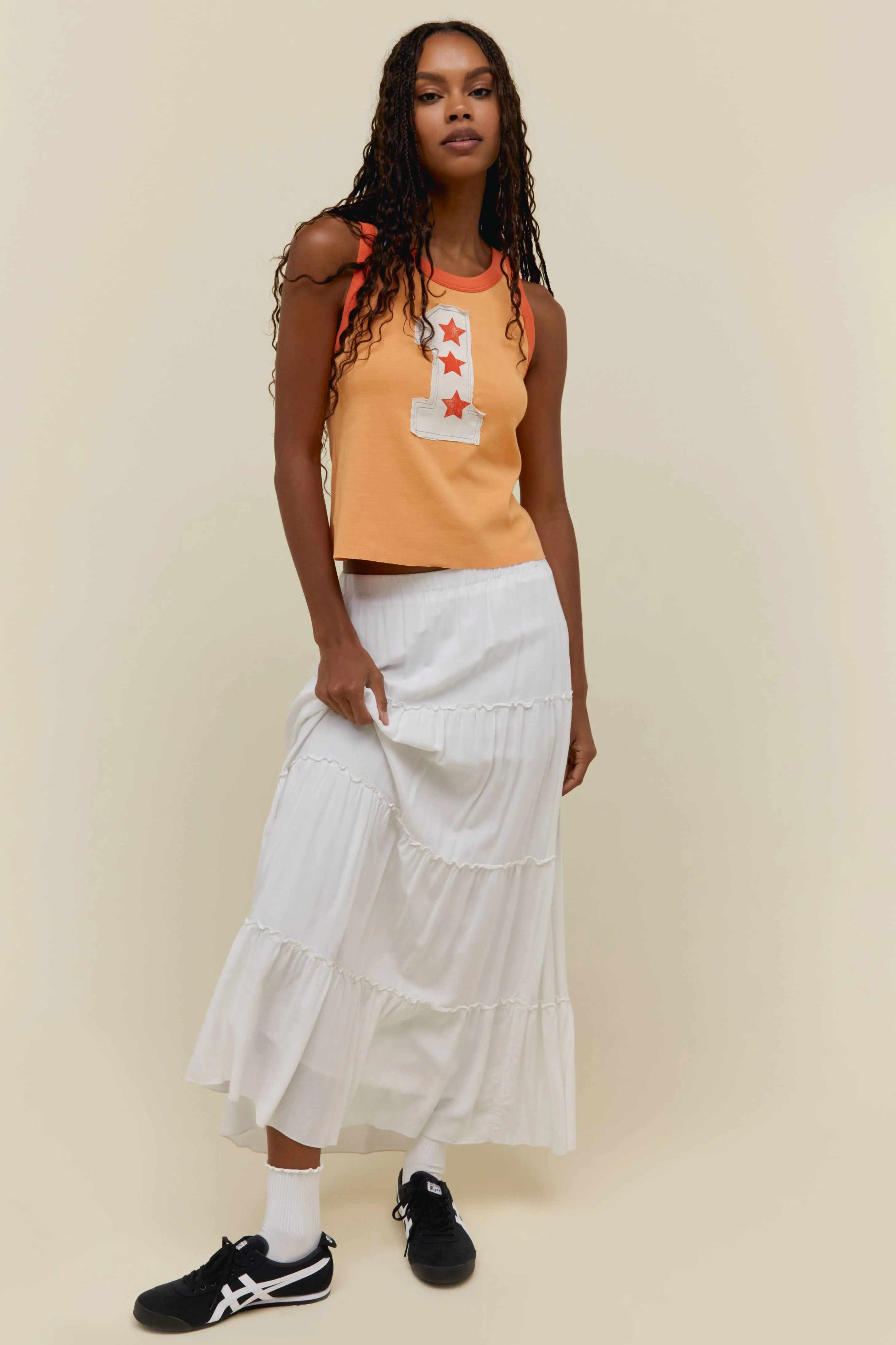One With Three Stars Racer Tank sold by Daydreamer product image thumbnail 3