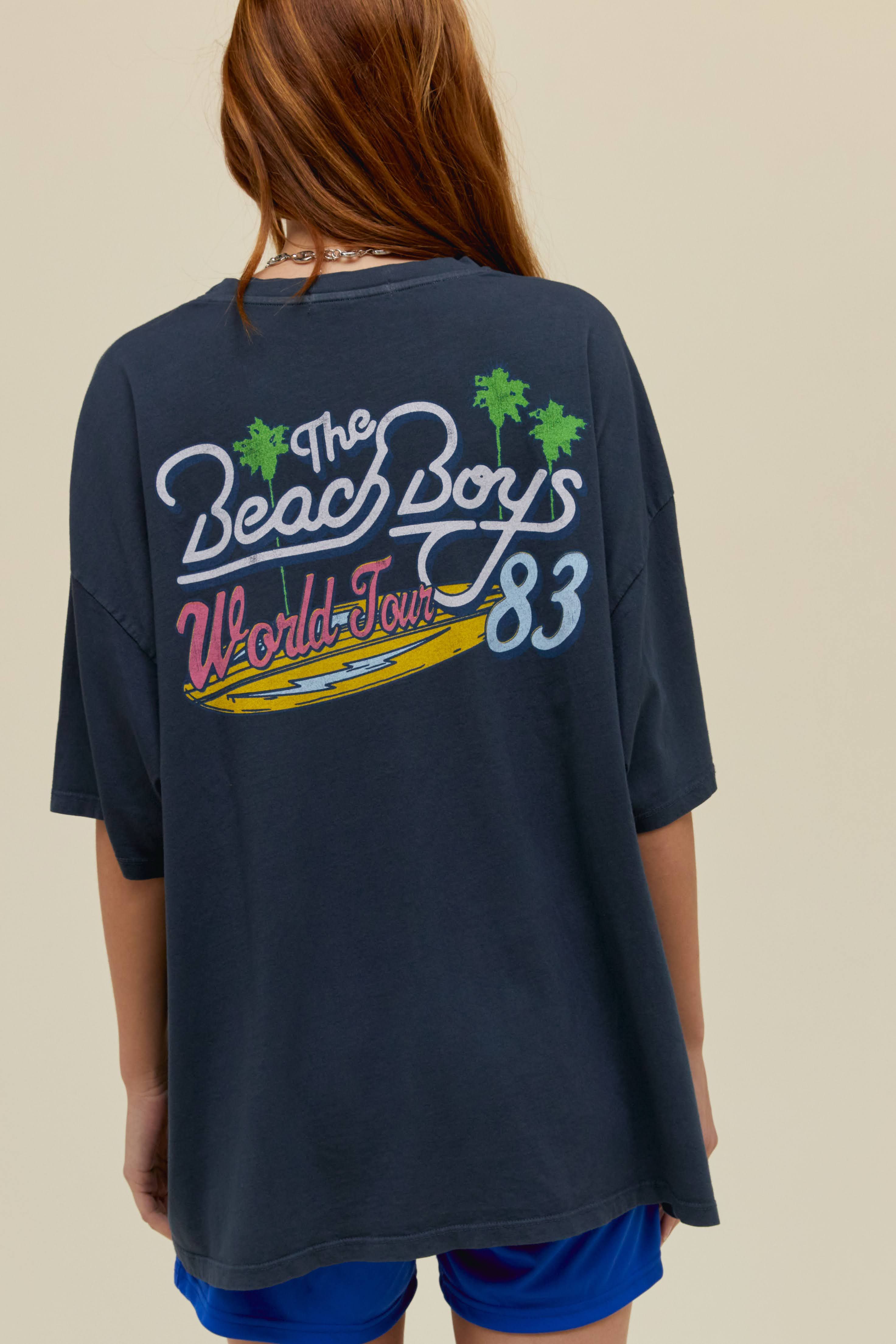 The Beach Boys '83 World Tour OS Tee sold by Daydreamer product image thumbnail 2