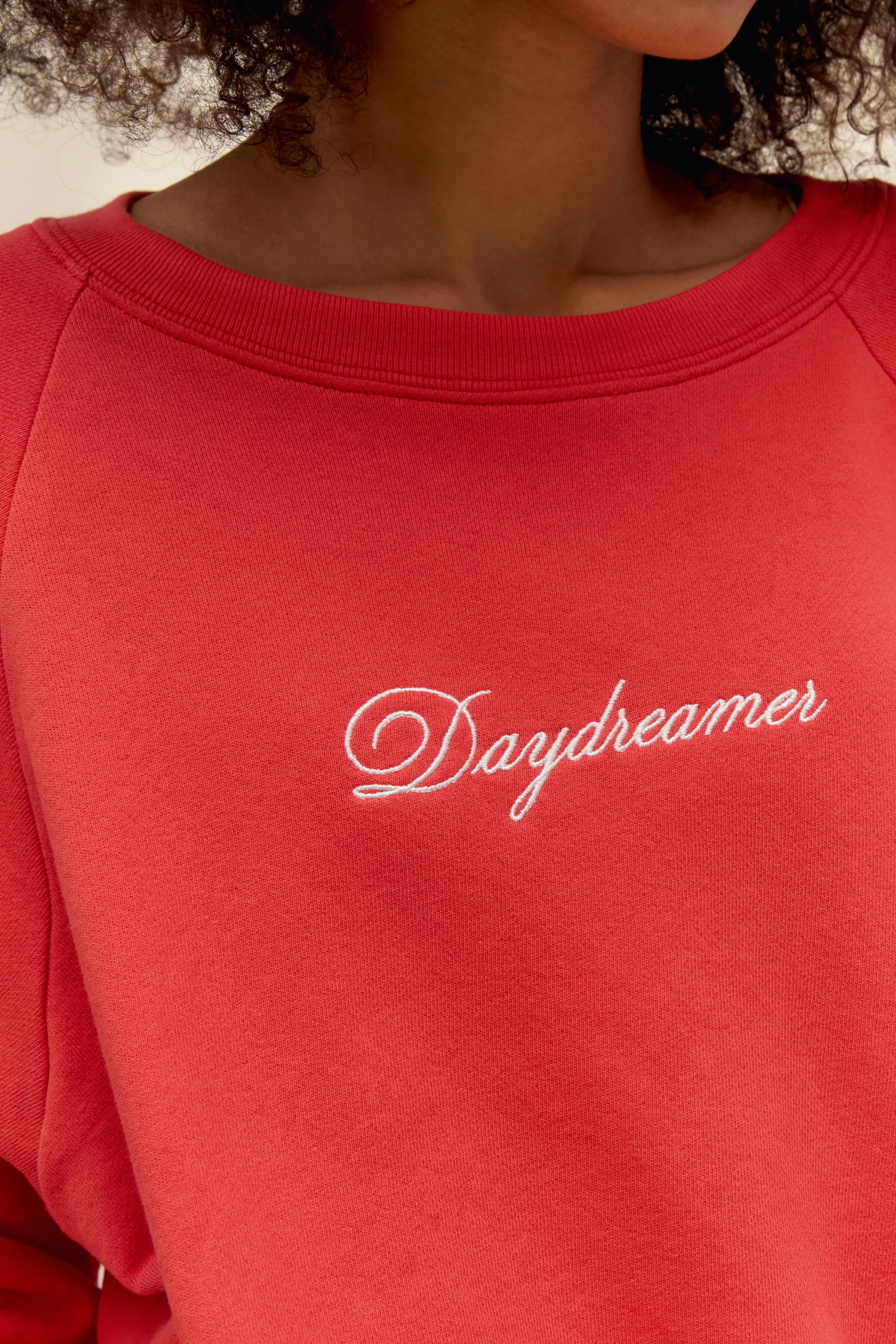 Daydreamer Script Raglan Sweatshirt sold by Daydreamer product image thumbnail 2