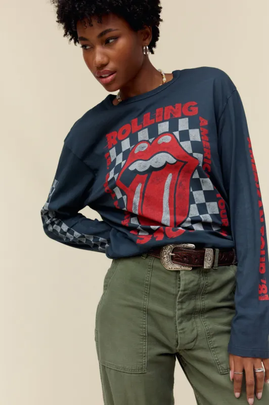 Rolling Stones American Tour Crew Long Sleeve sold by Daydreamer