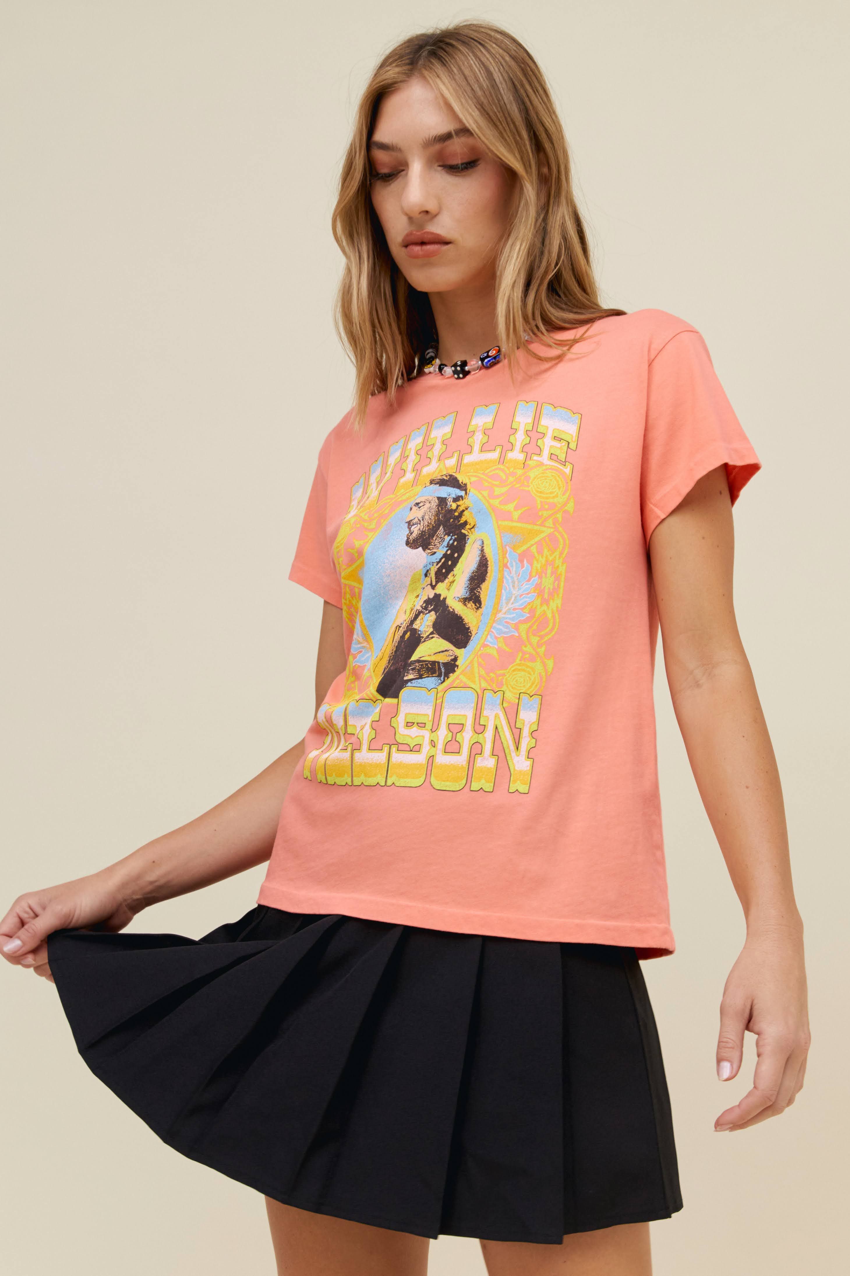 Willie Nelson Outlaw Country Tour Tee sold by Daydreamer