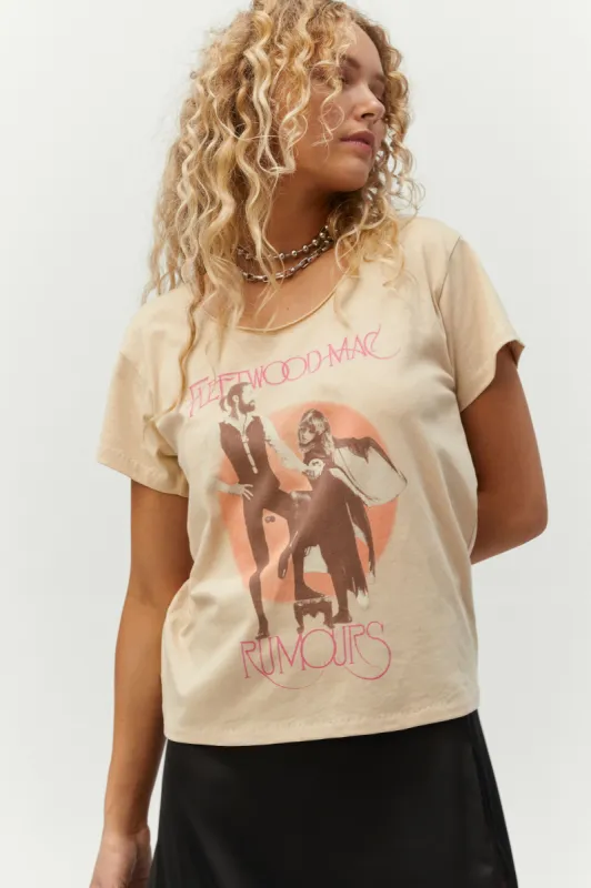 Fleetwood Mac Rumours Scoop Neck Tee sold by Daydreamer