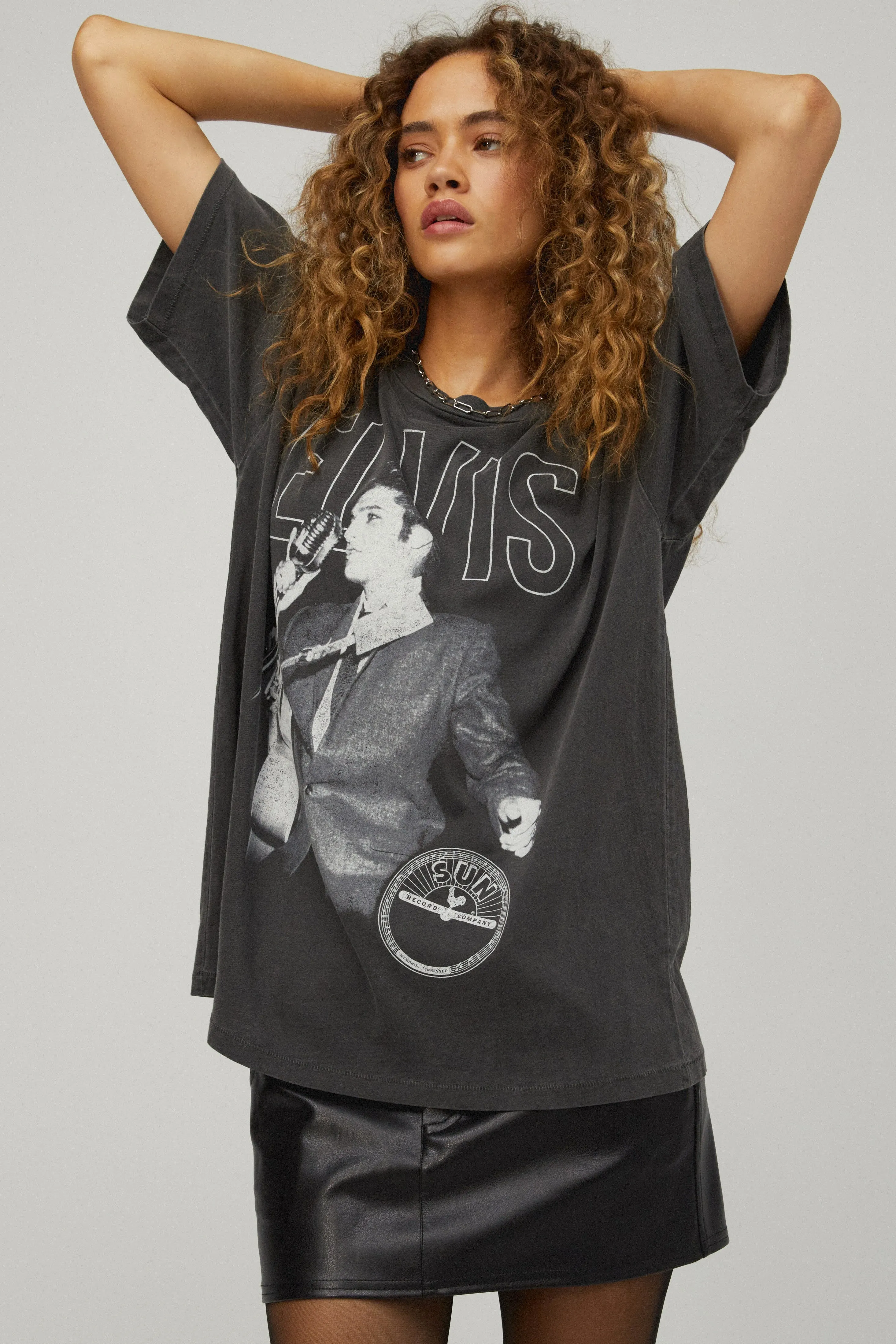 Sun Records X Elvis Merch Tee sold by Daydreamer product image thumbnail 2