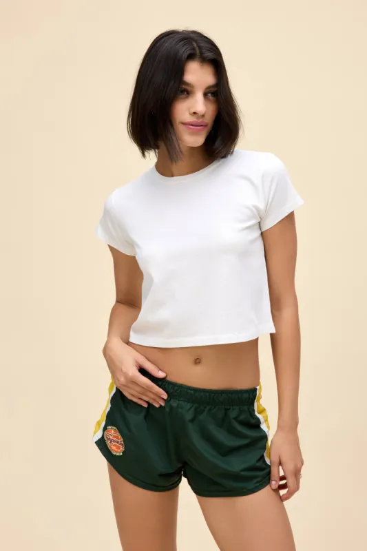 Solid Camp Tee in Vintage White sold by Daydreamer