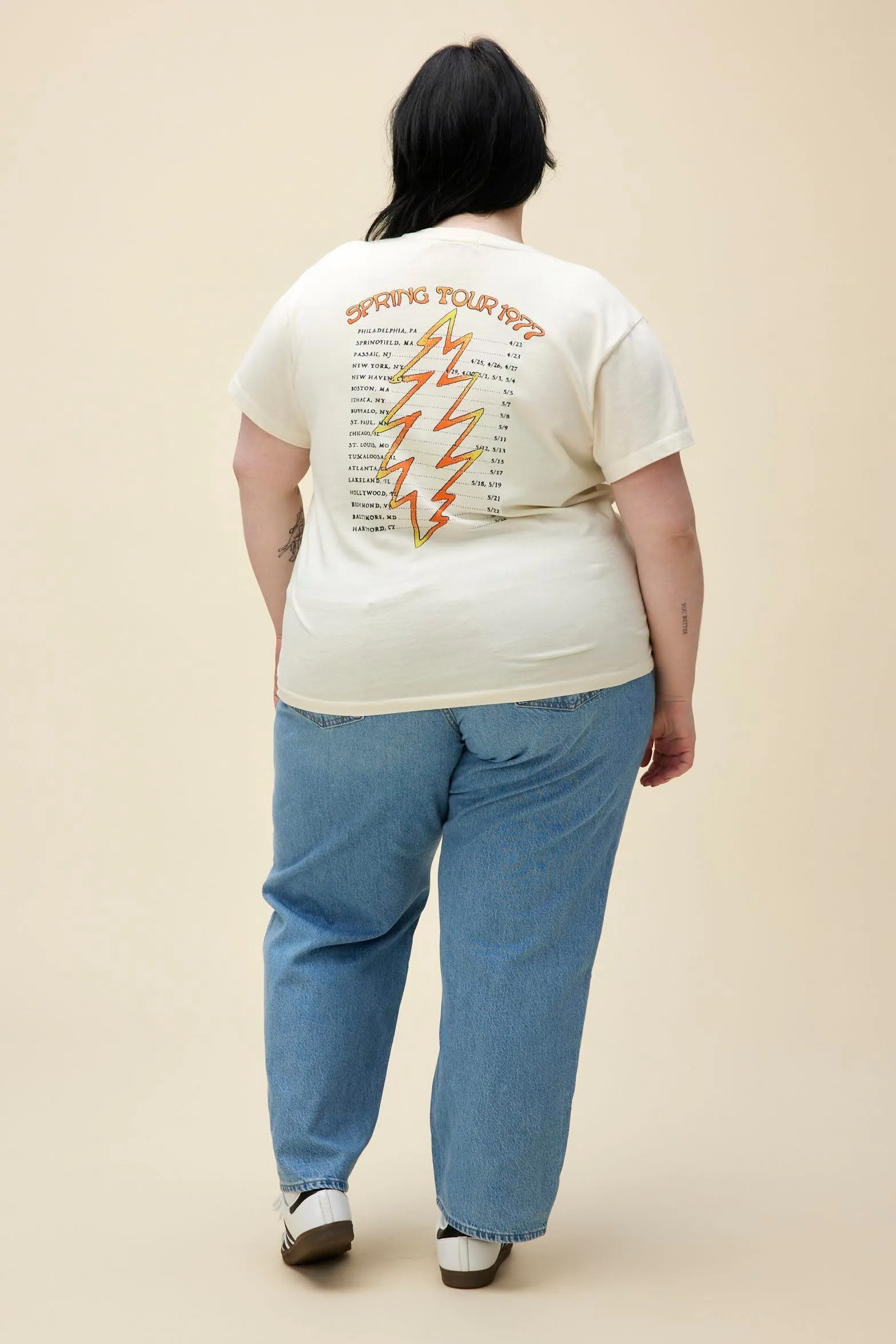 Grateful Dead Spring Tour 1977 Tour Tee ES sold by Daydreamer product image thumbnail 2