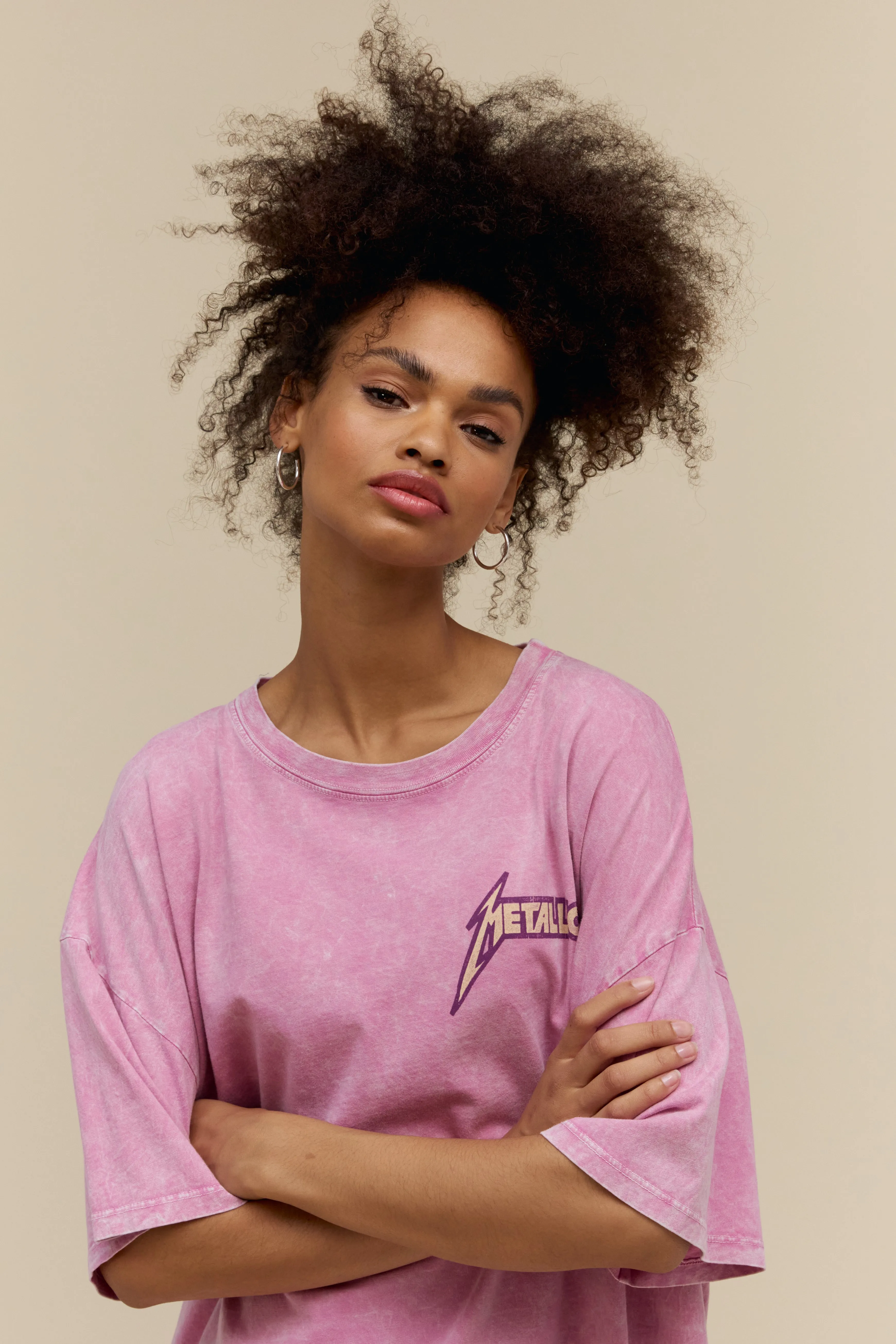 Metallica US Tour 1985 OS Tee sold by Daydreamer product image thumbnail 3