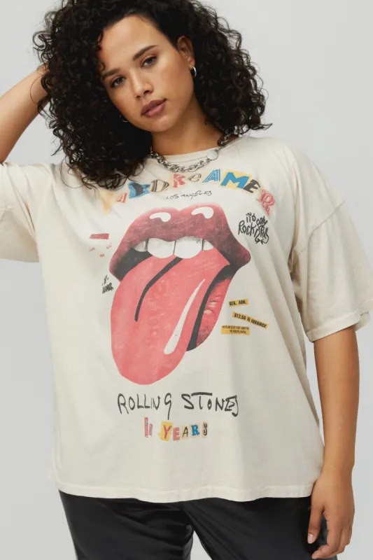 Rolling Stones X Daydreamer Merch Tee ES sold by Daydreamer
