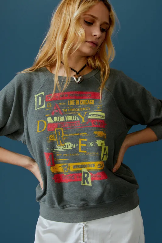 Music Head Raglan Crew sold by Daydreamer