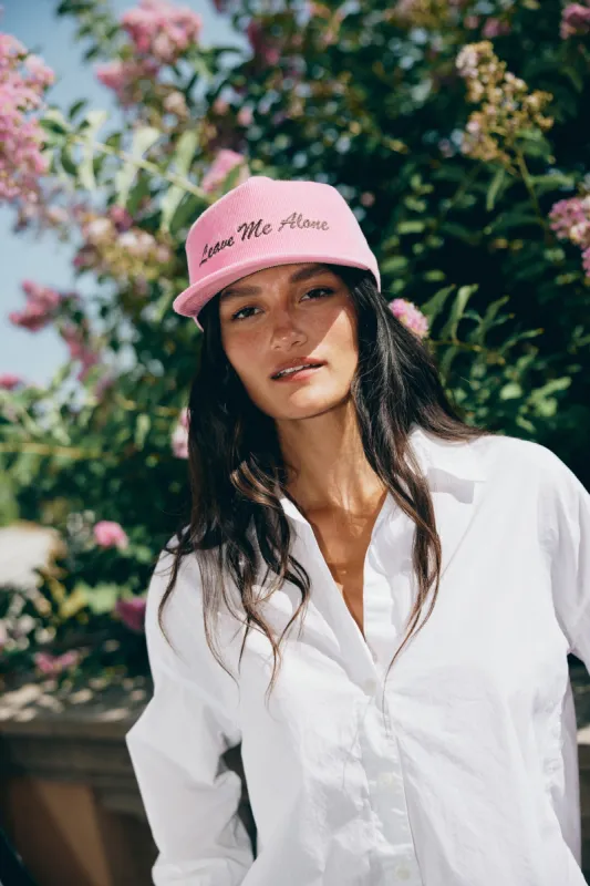 Leave Me Alone Corduroy Dad Hat sold by Daydreamer