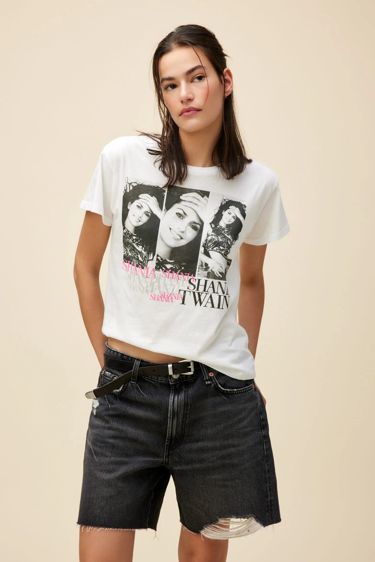 Shania Twain Repeated Solo Tee sold by Daydreamer