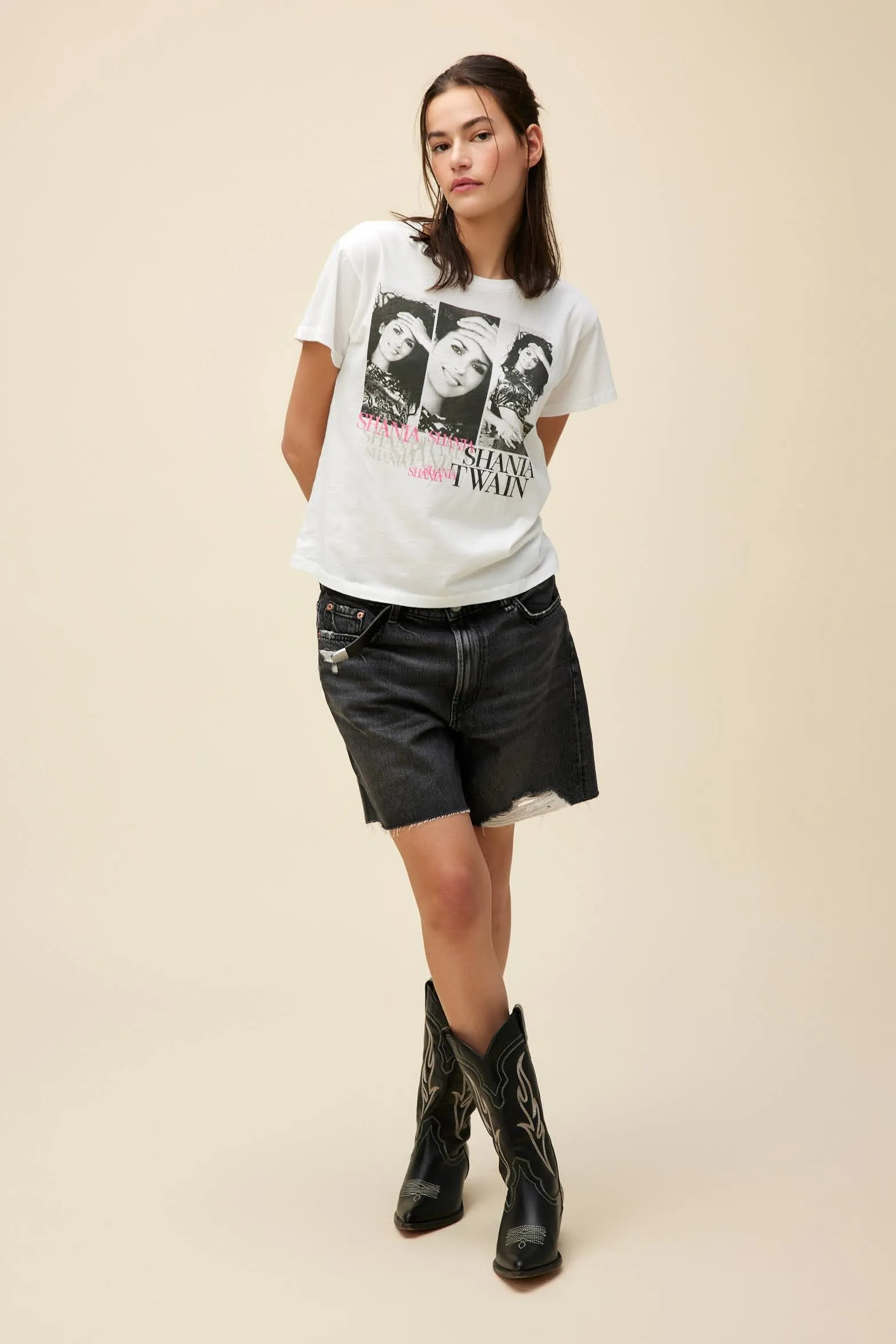 Shania Twain Repeated Solo Tee sold by Daydreamer product image thumbnail 2