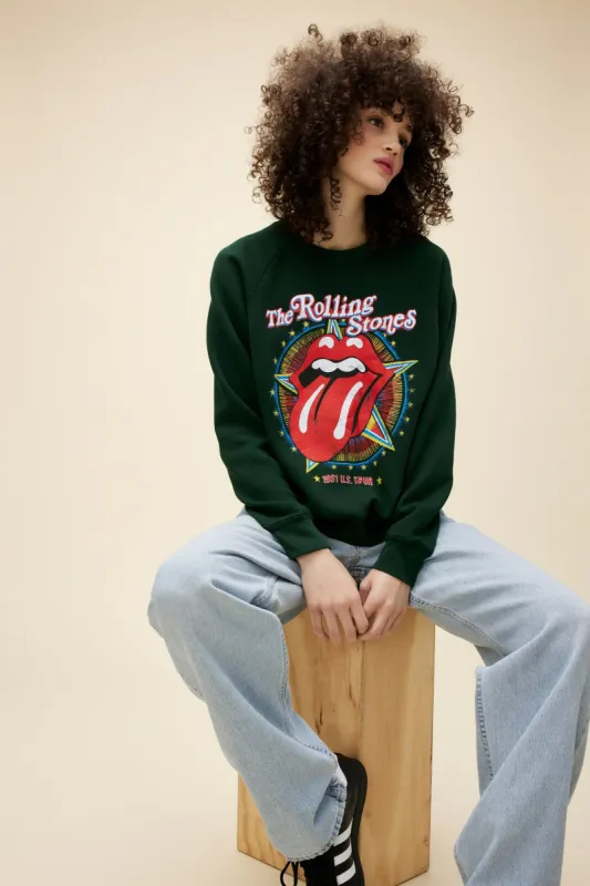 Rolling Stones 1981 US Tour Vintage Raglan Sweatshirt sold by Daydreamer