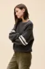 Solid Varsity Sweatshirt sold by Daydreamer