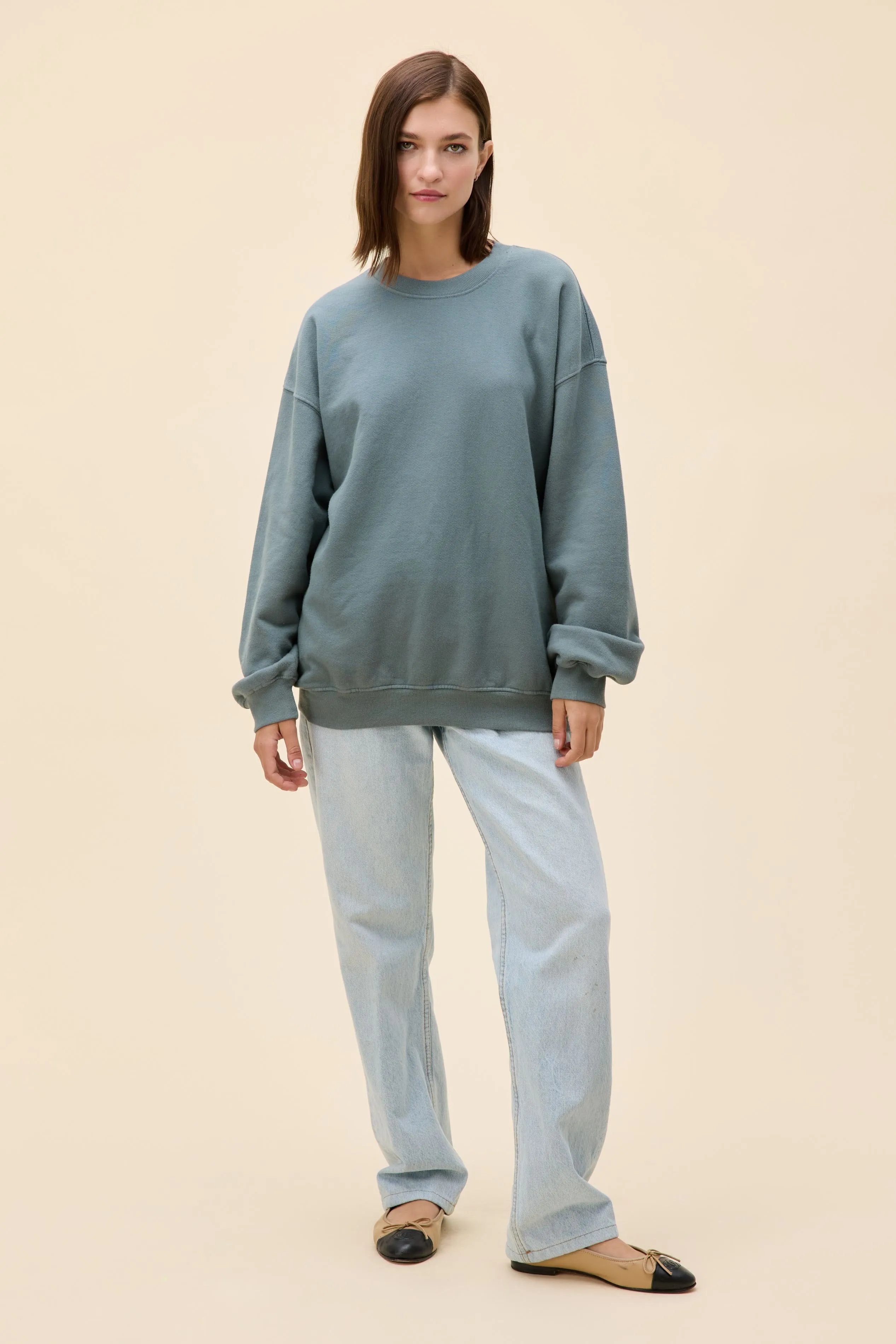 Solid BF Sweatshirt sold by Daydreamer product image thumbnail 3