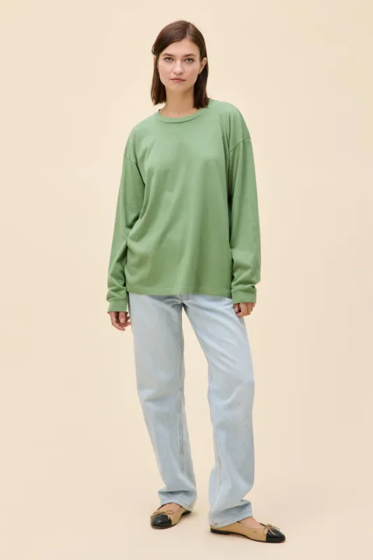 Solid Relaxed Long Sleeve sold by Daydreamer