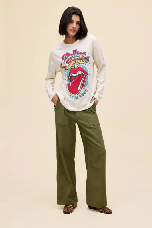 Rolling Stones 1972 Tour Crew Long Sleeve sold by Daydreamer
