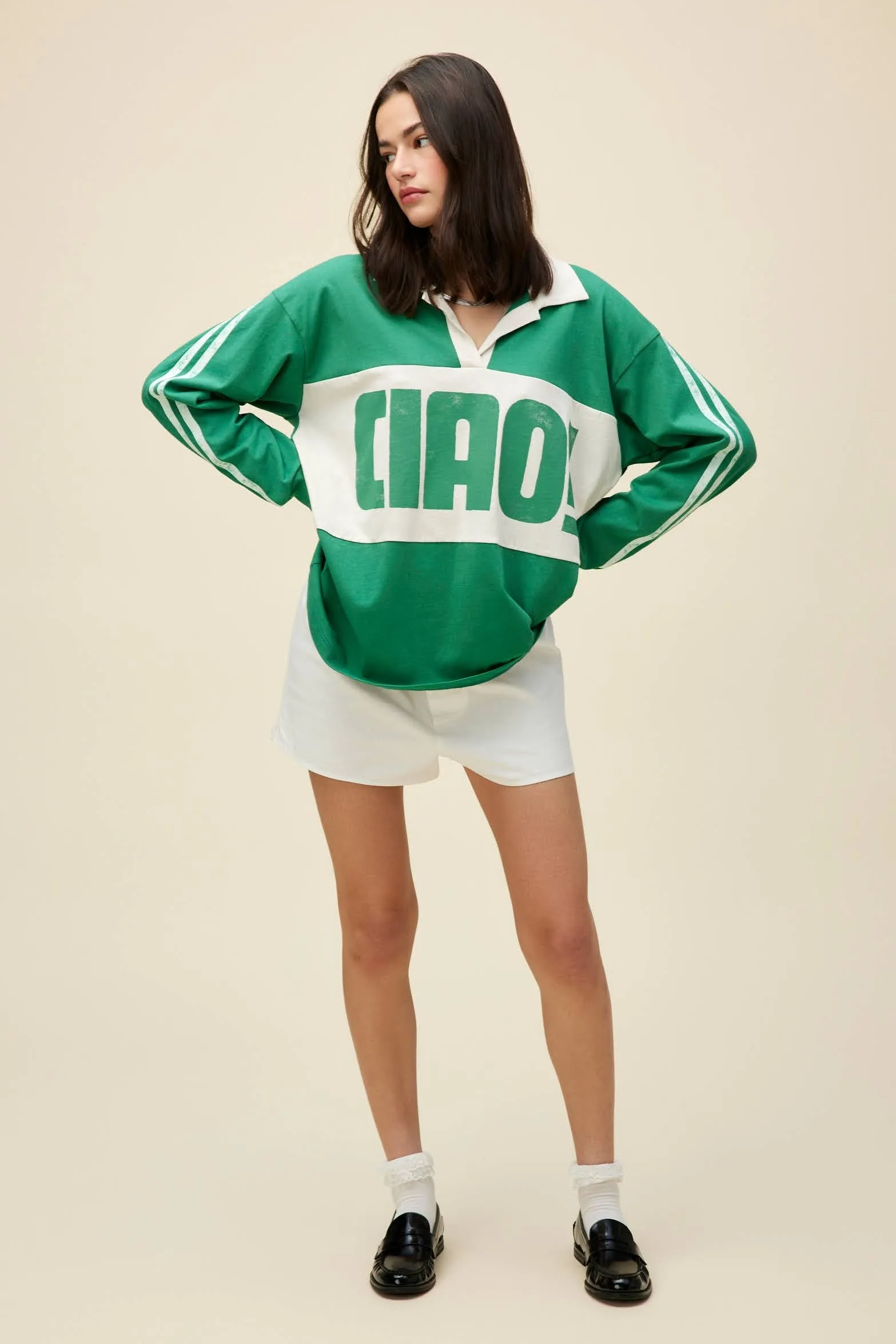 Ciao! Rugby Long Sleeve sold by Daydreamer product image thumbnail 5