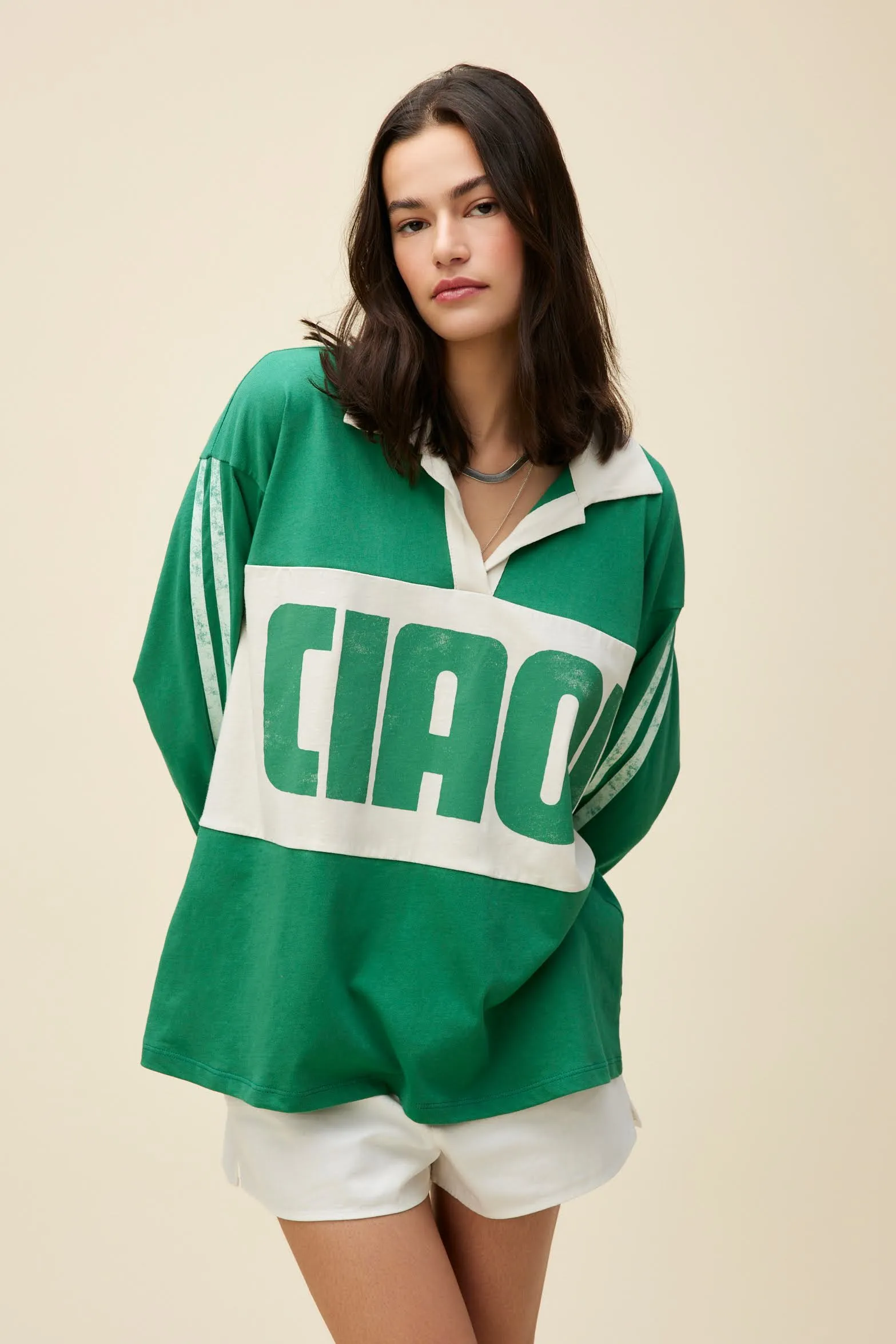 Ciao! Rugby Long Sleeve sold by Daydreamer product image thumbnail 2