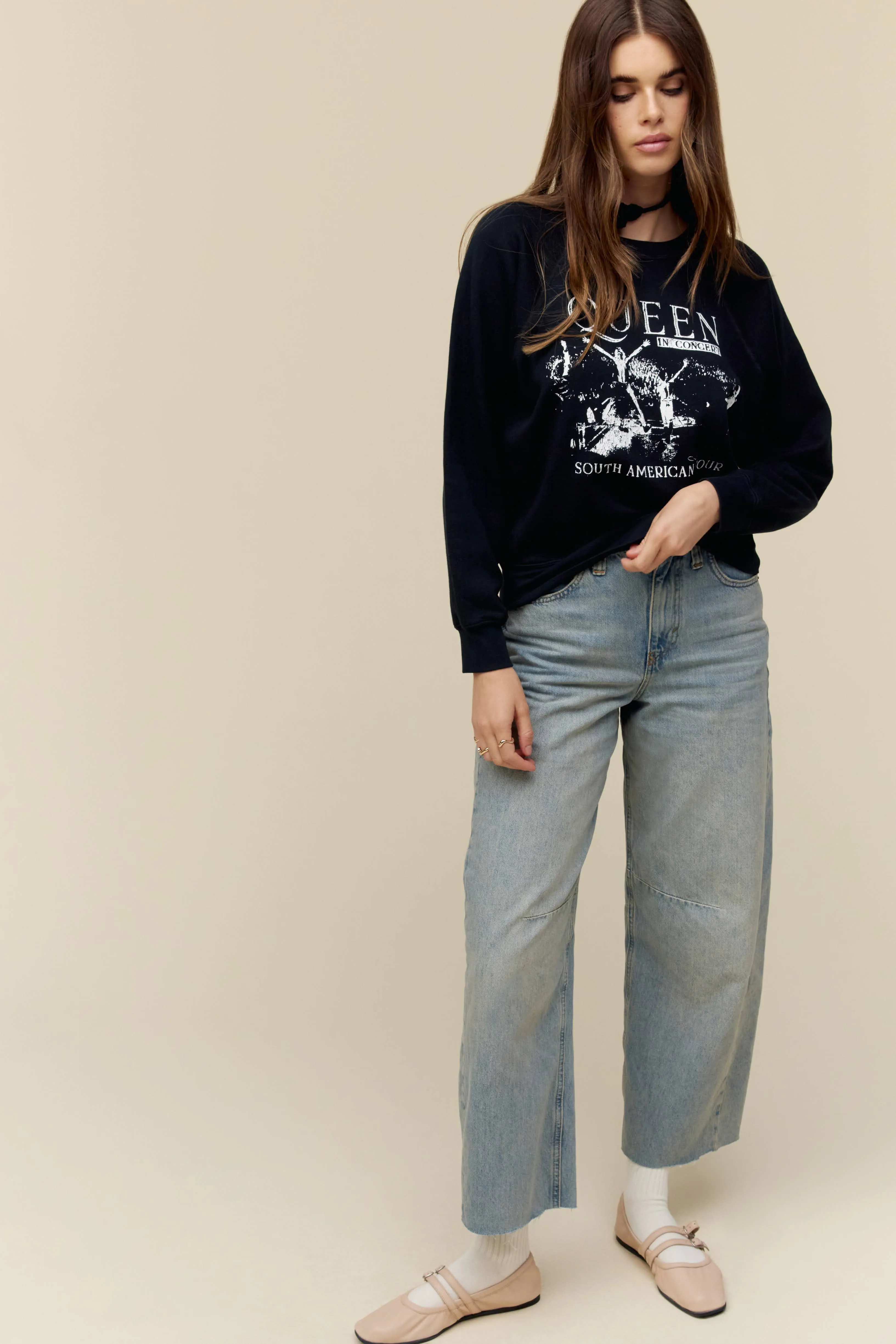 Queen South American Tour Raglan Crew sold by Daydreamer product image thumbnail 4