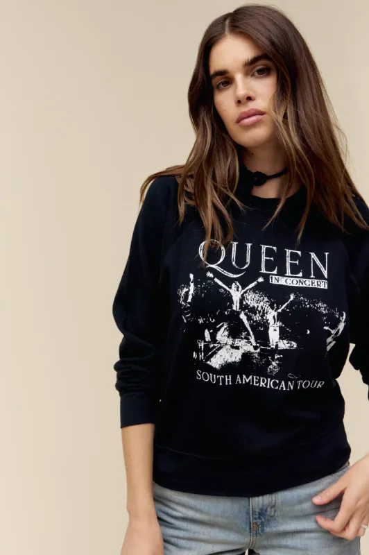 Queen South American Tour Raglan Crew sold by Daydreamer