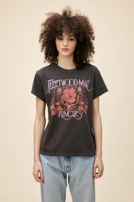 Fleetwood Mac Floral Tour Tee sold by Daydreamer