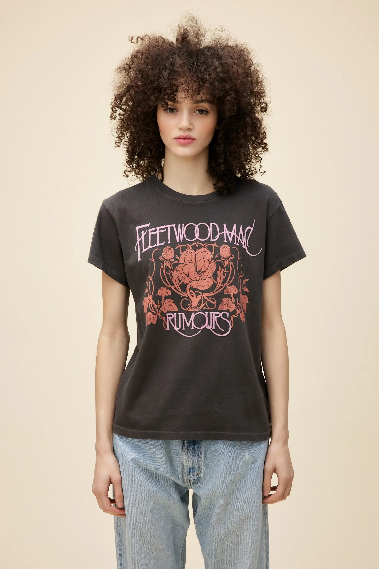 Fleetwood Mac Floral Tour Tee sold by Daydreamer