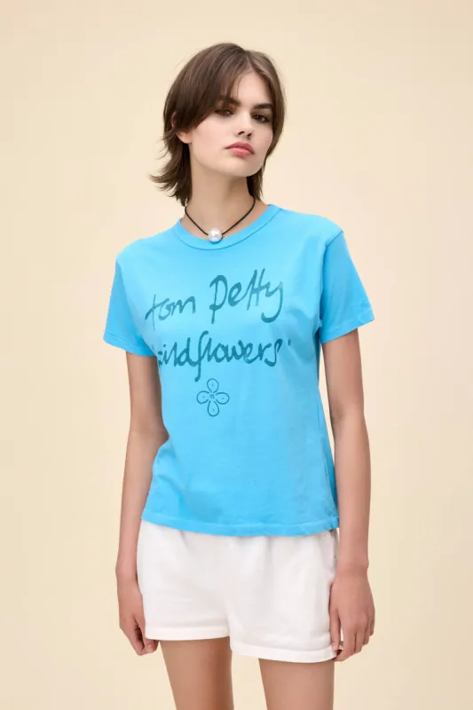 Tom Petty Wildflowers Ringer Tee sold by Daydreamer
