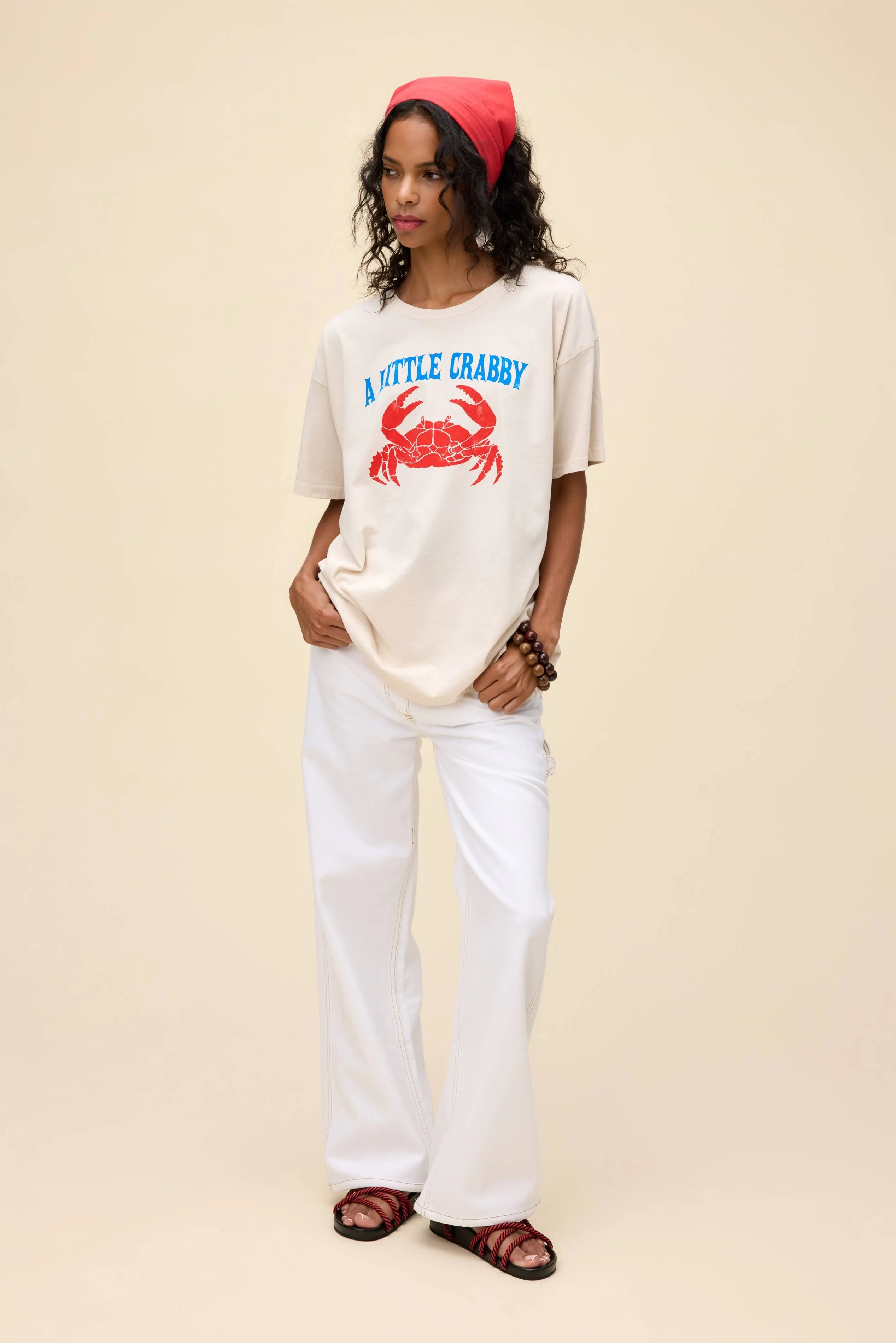 A Little Crabby Merch Tee sold by Daydreamer product image thumbnail 4