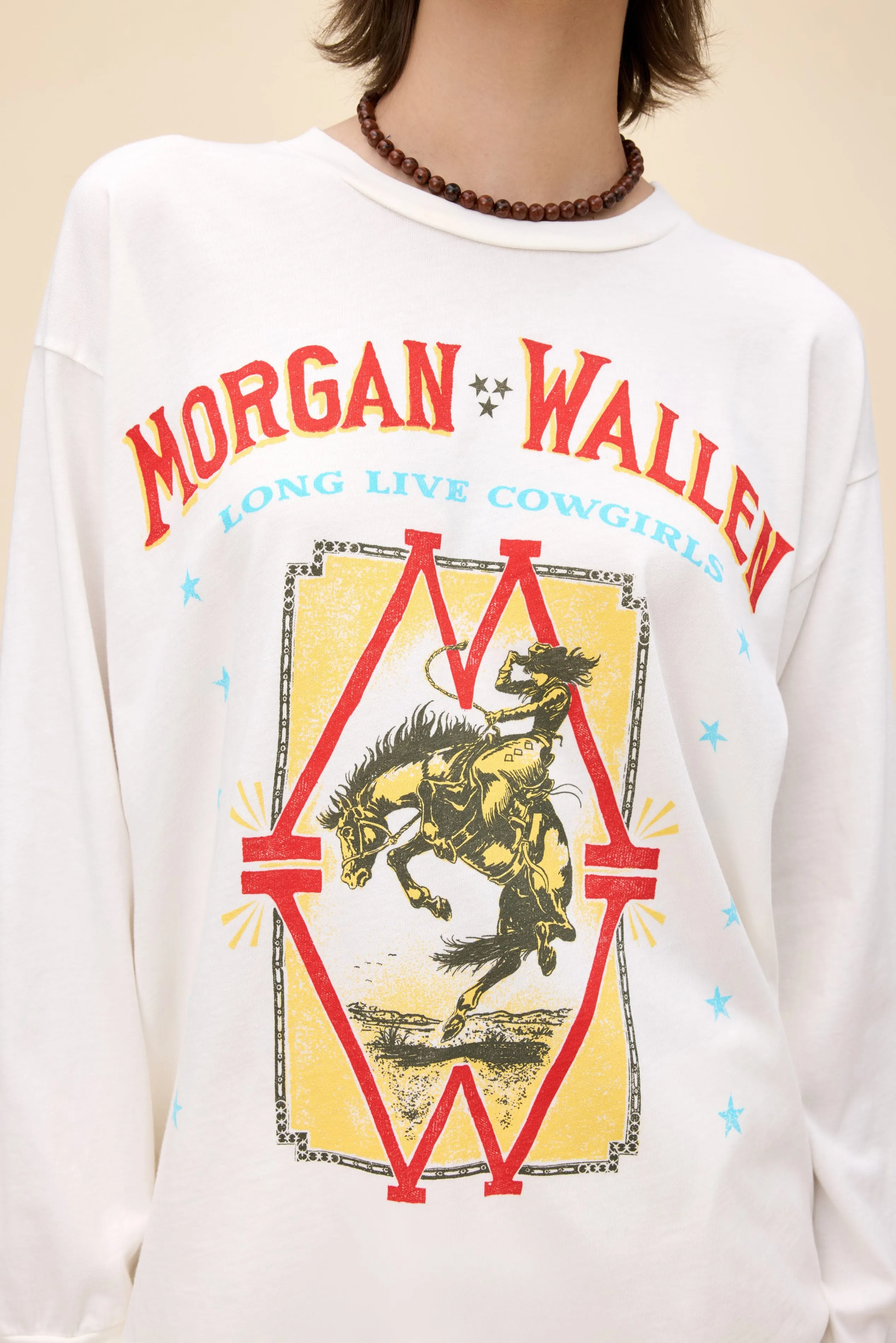 Morgan Wallen Long Live Cowgirls Relaxed Long Sleeve sold by Daydreamer product image thumbnail 2