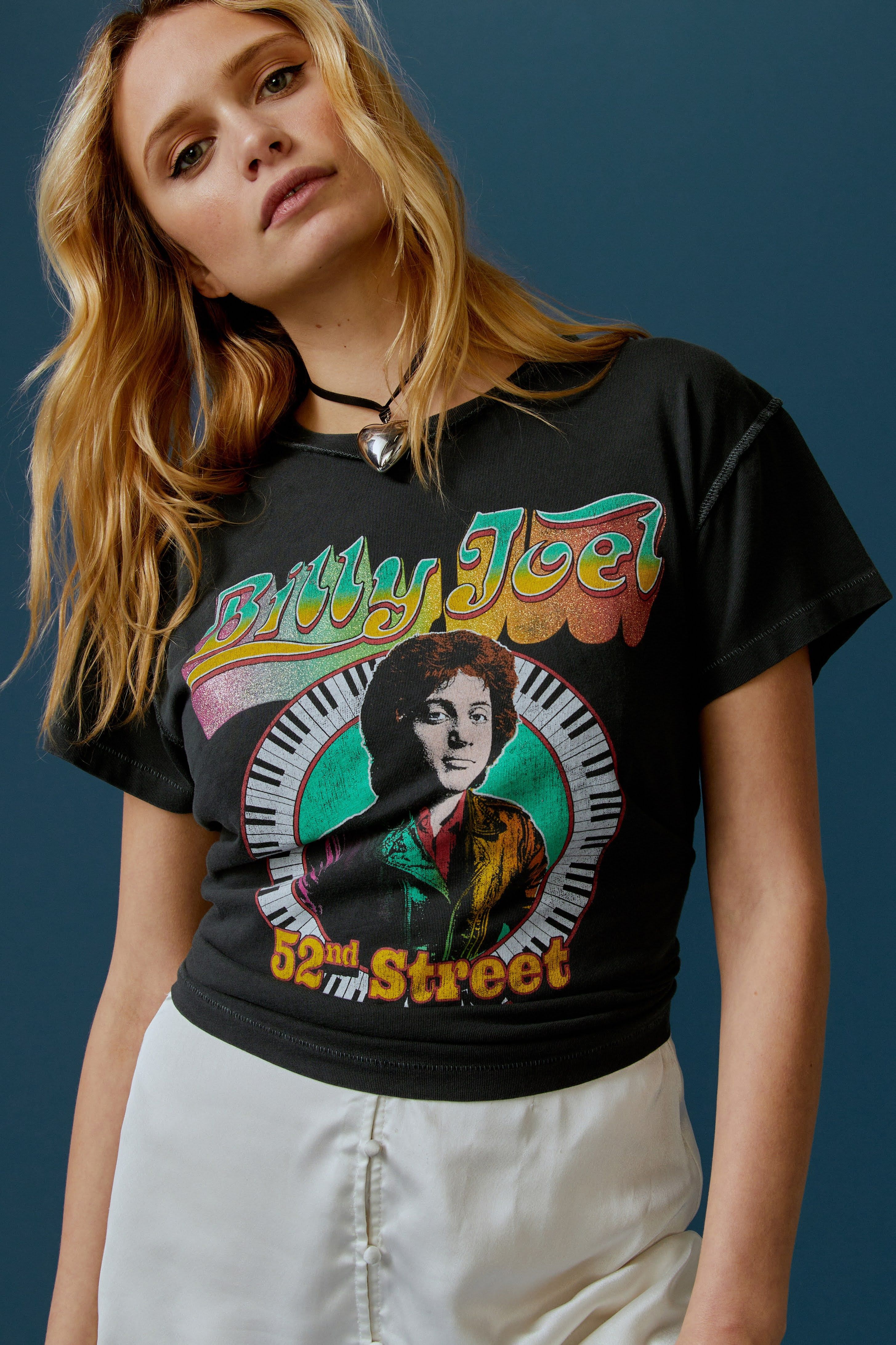 Billy Joel 1978 Reverse Tour Tee sold by Daydreamer product image thumbnail 4